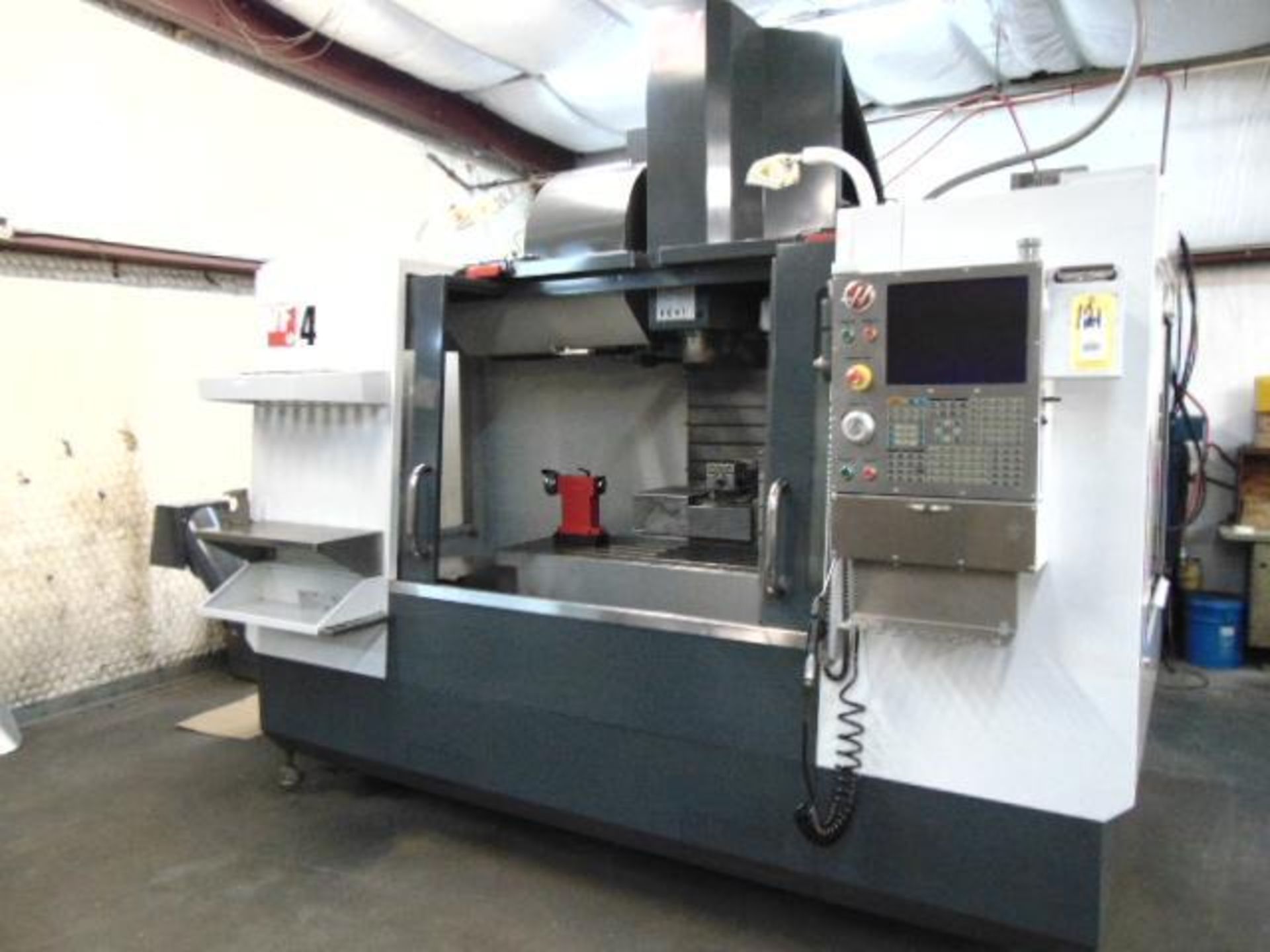 5-AXIS VERTICAL MACHINING CENTERS, HAAS MDL. VF-4, new 2014, 52" x 19.5" tbl. size, 50" X, 20" Y, 25