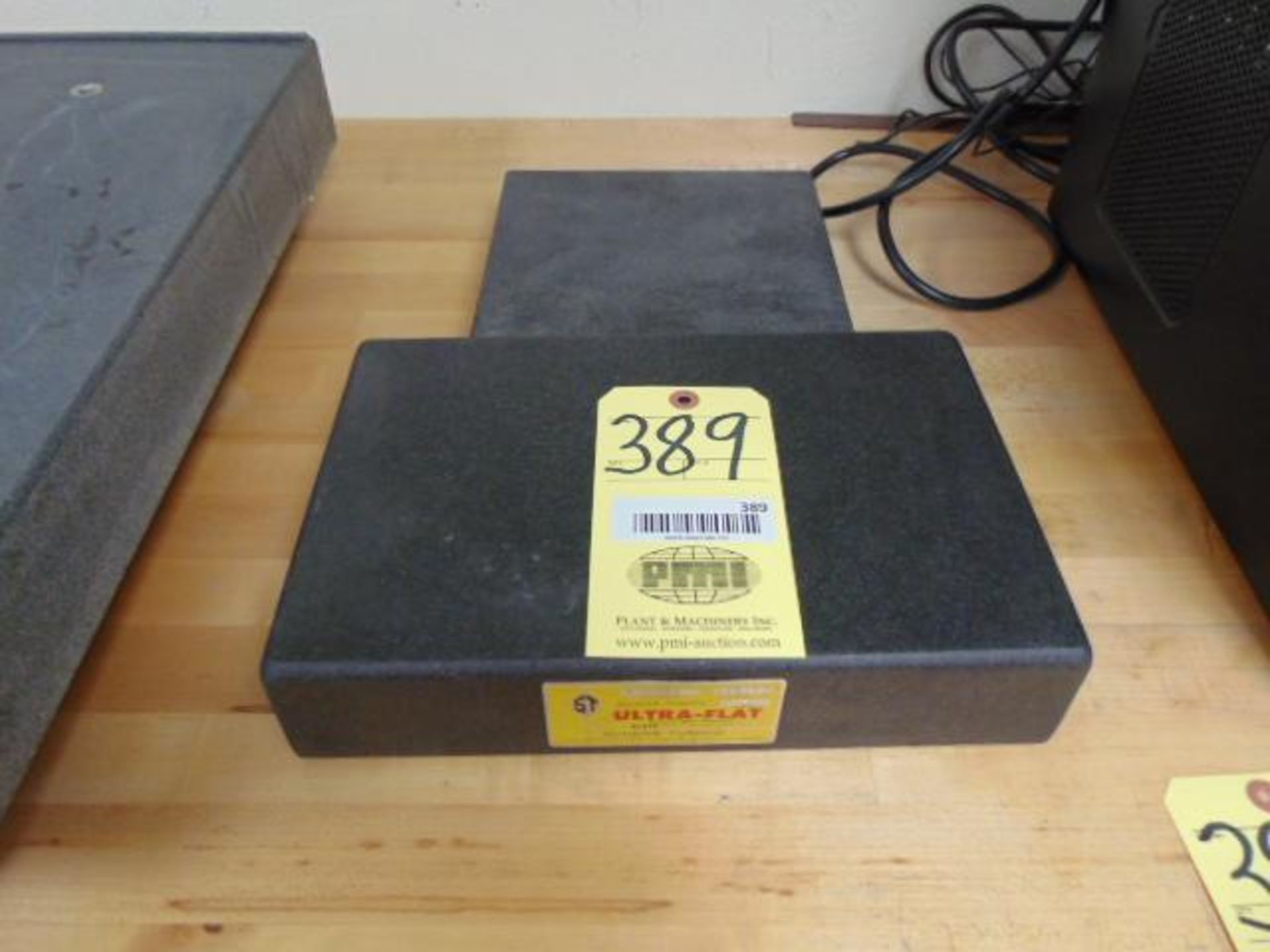 LOT OF BLACK GRANITE SURFACE PLATES (2), assorted