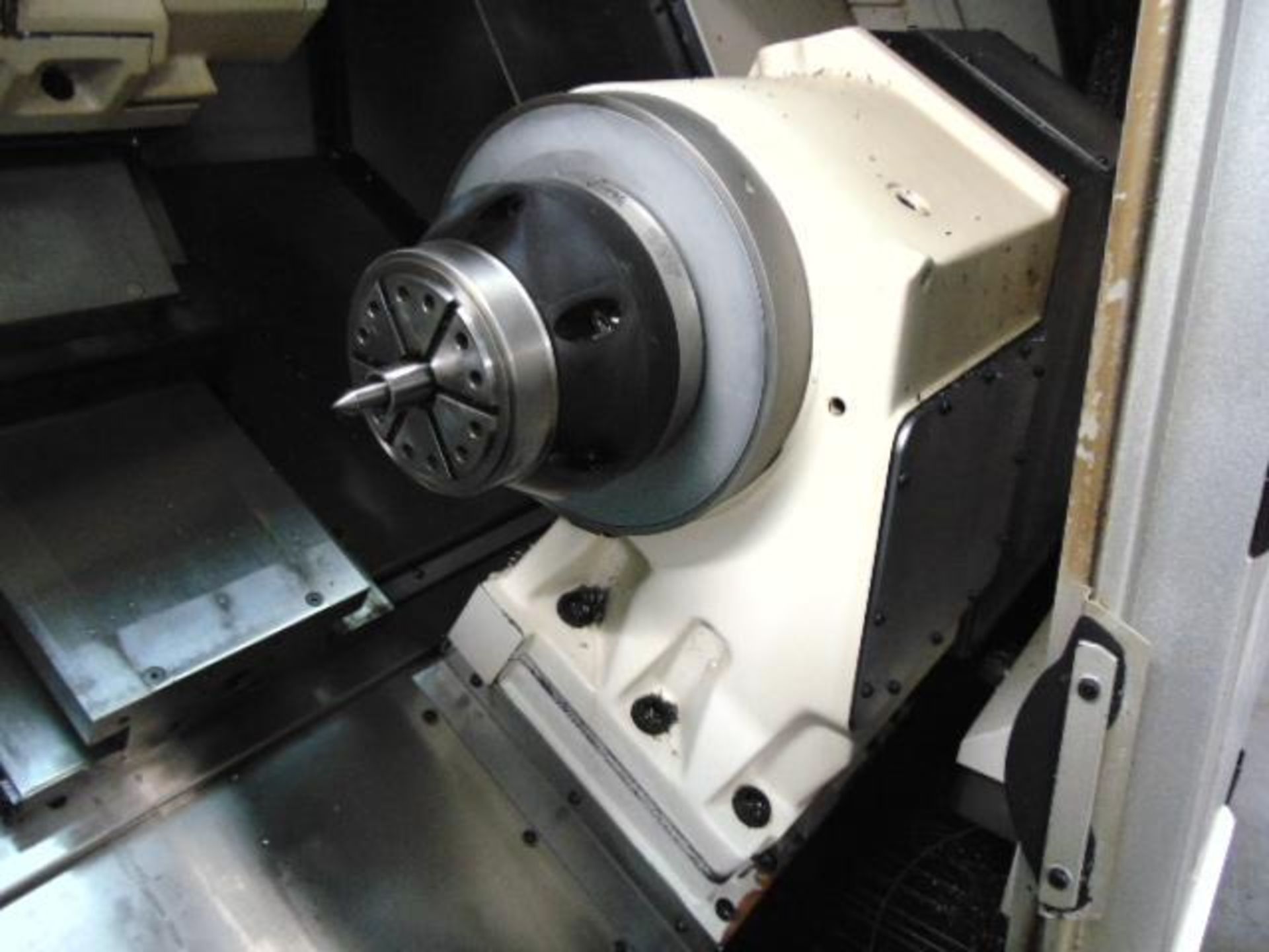 MULTI-AXIS CNC TURNING CENTER, OKUMA MDL. LB3000EXII-MYW 800 SPACE TURN, new 2015, 0SP-P300L CNC con - Image 6 of 24