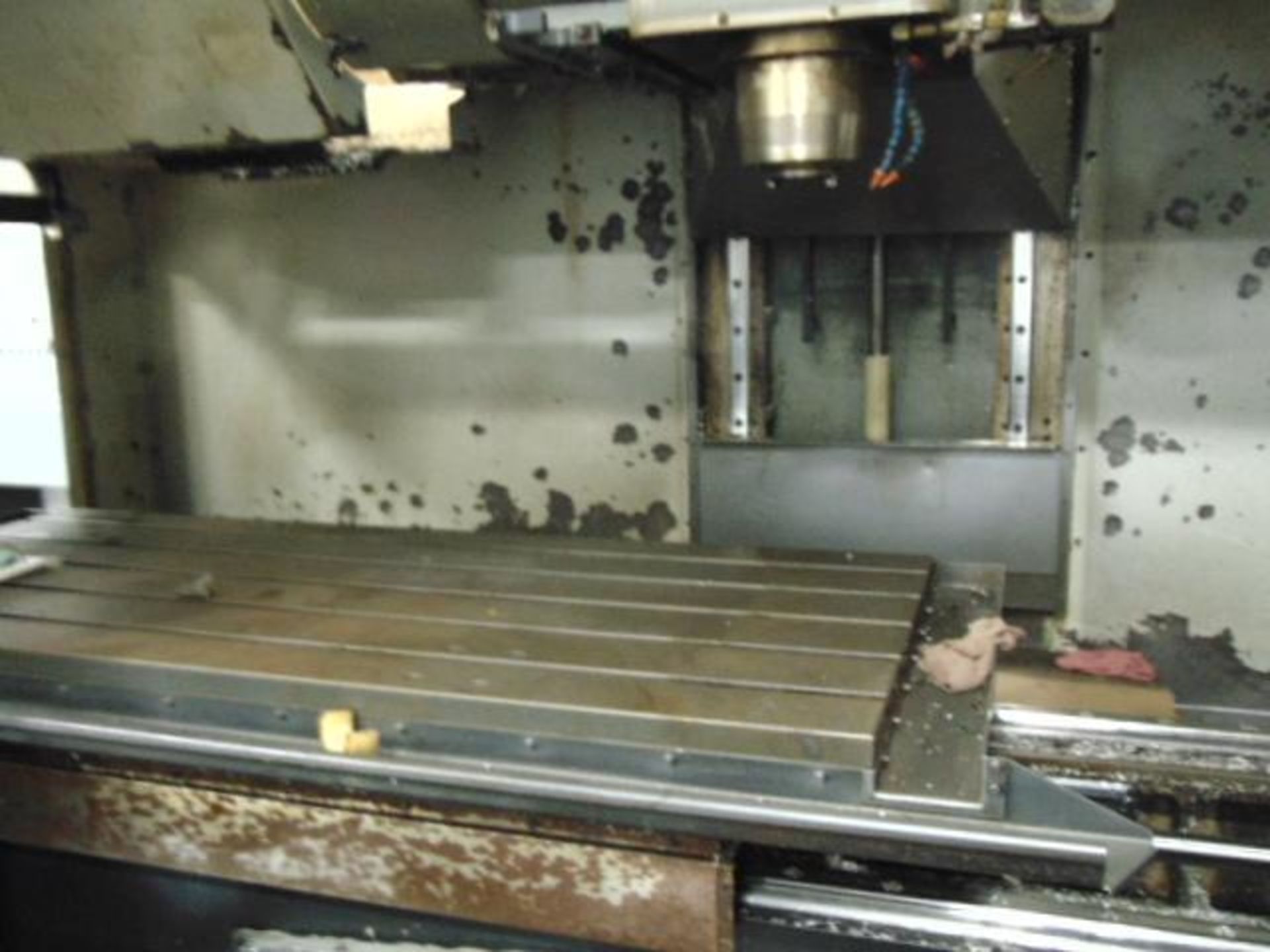 5-AXIS VERTICAL MACHINING CENTER, HAAS MDL. VF6/50, new 2007, 64" x 28" tbl size, 64" X, 32" Y, 30" - Image 4 of 15