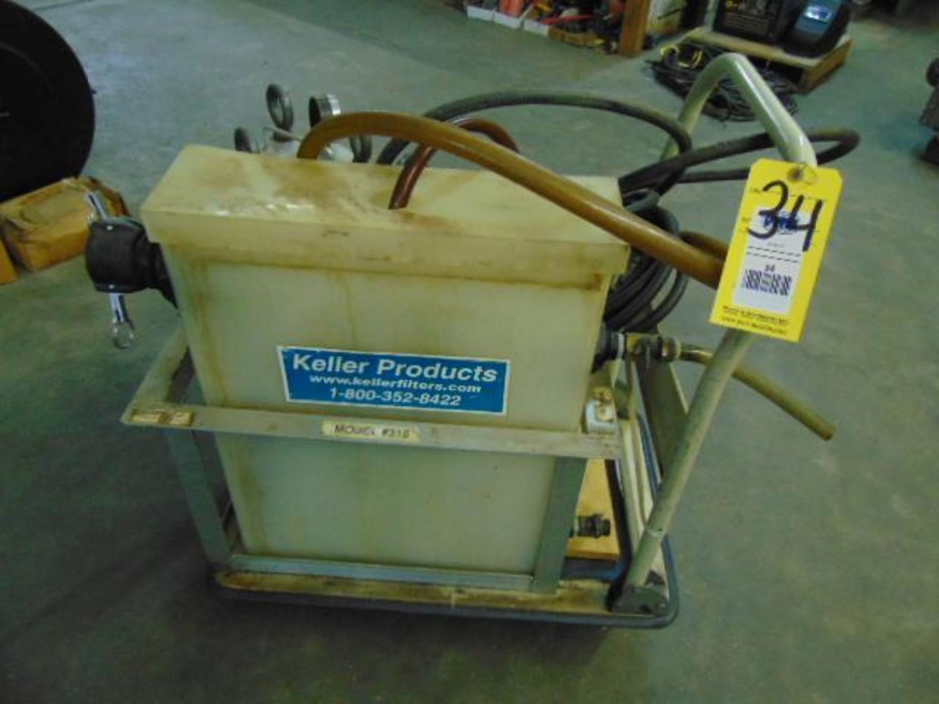 PORTABLE TRAMP OIL SEPARATOR, KELLER MDL. 315 - Image 2 of 2