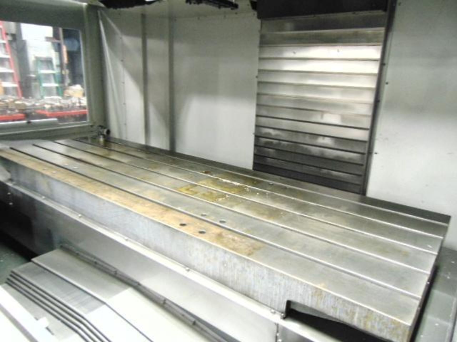 3-AXIS VERTICAL MACHINING CENTER, HAAS MDL. VF7/40, new 2019, 84" x 28" tbl., 84" X, 32" Y, 30" Z-ax - Image 6 of 18