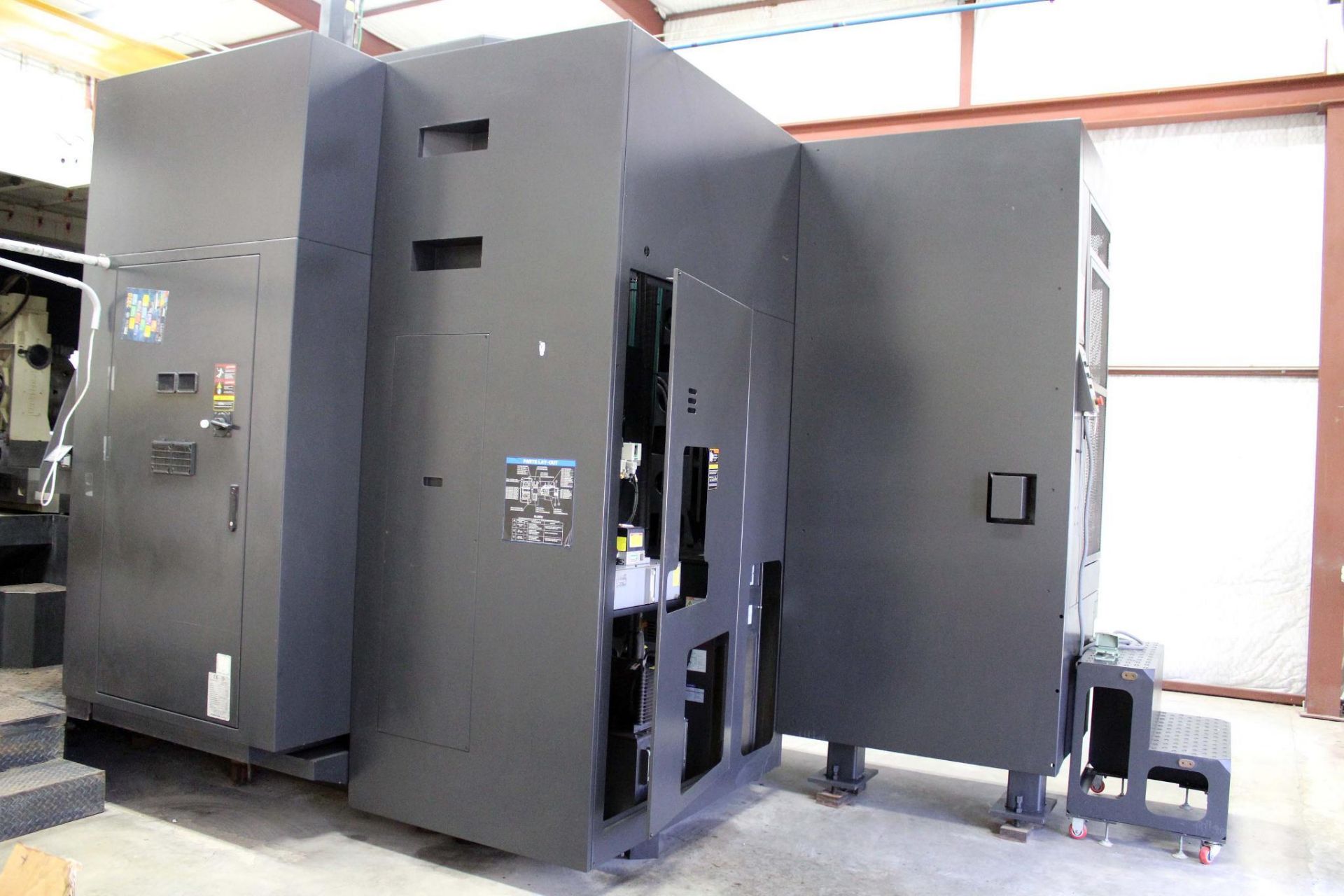 5-AXIS CNC HORIZONTAL MACHINING CENTER, HYUNDAI WIA MDL. KH1000, new 2016, Fanuc Series 31i, NC rota - Image 17 of 18