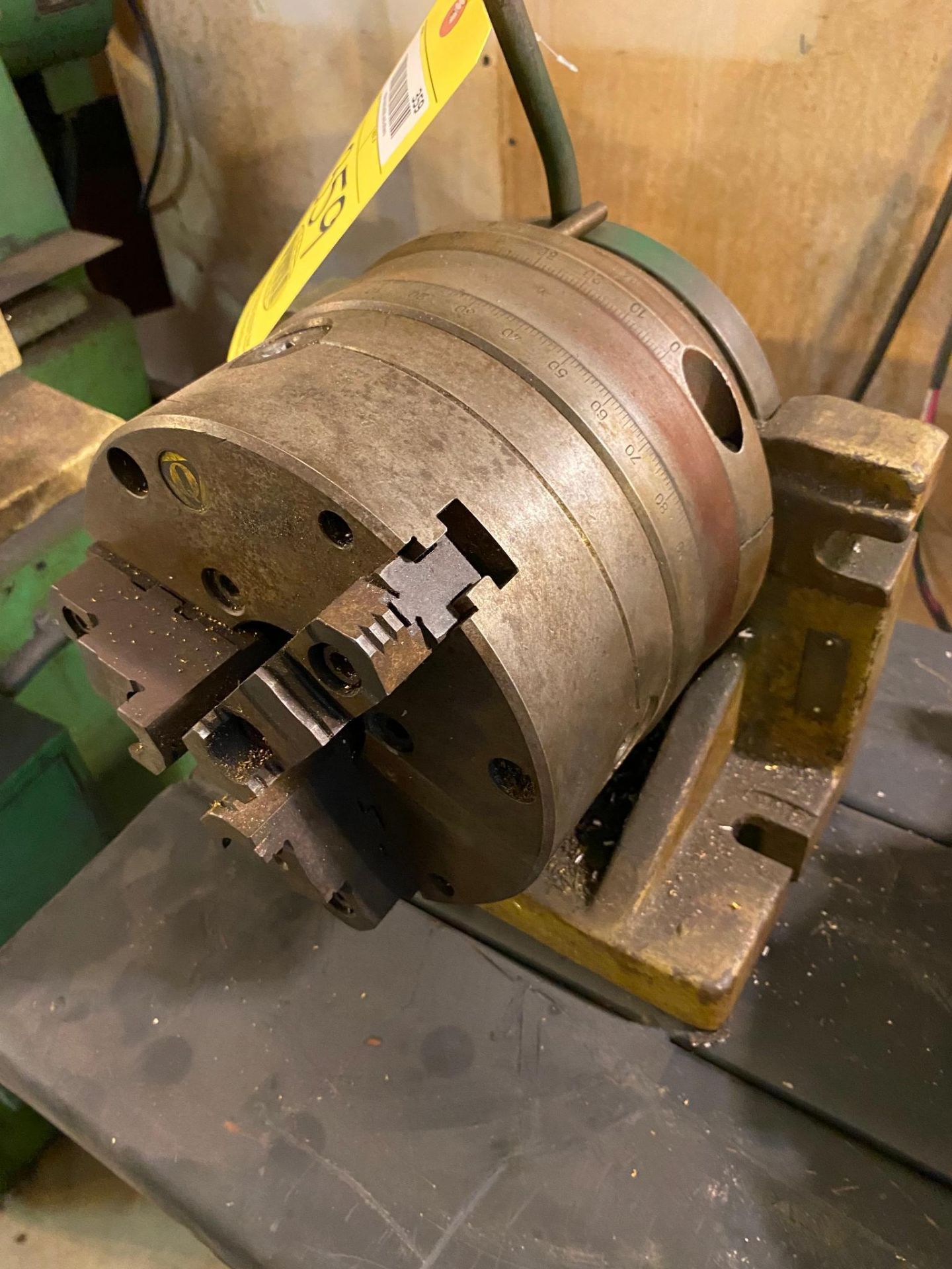 INDEX CHUCK, 3-jaw, approx. 8" dia. (Located at: Ellis Precision Industries, 3133 Ramona Dr. Ft. Wor