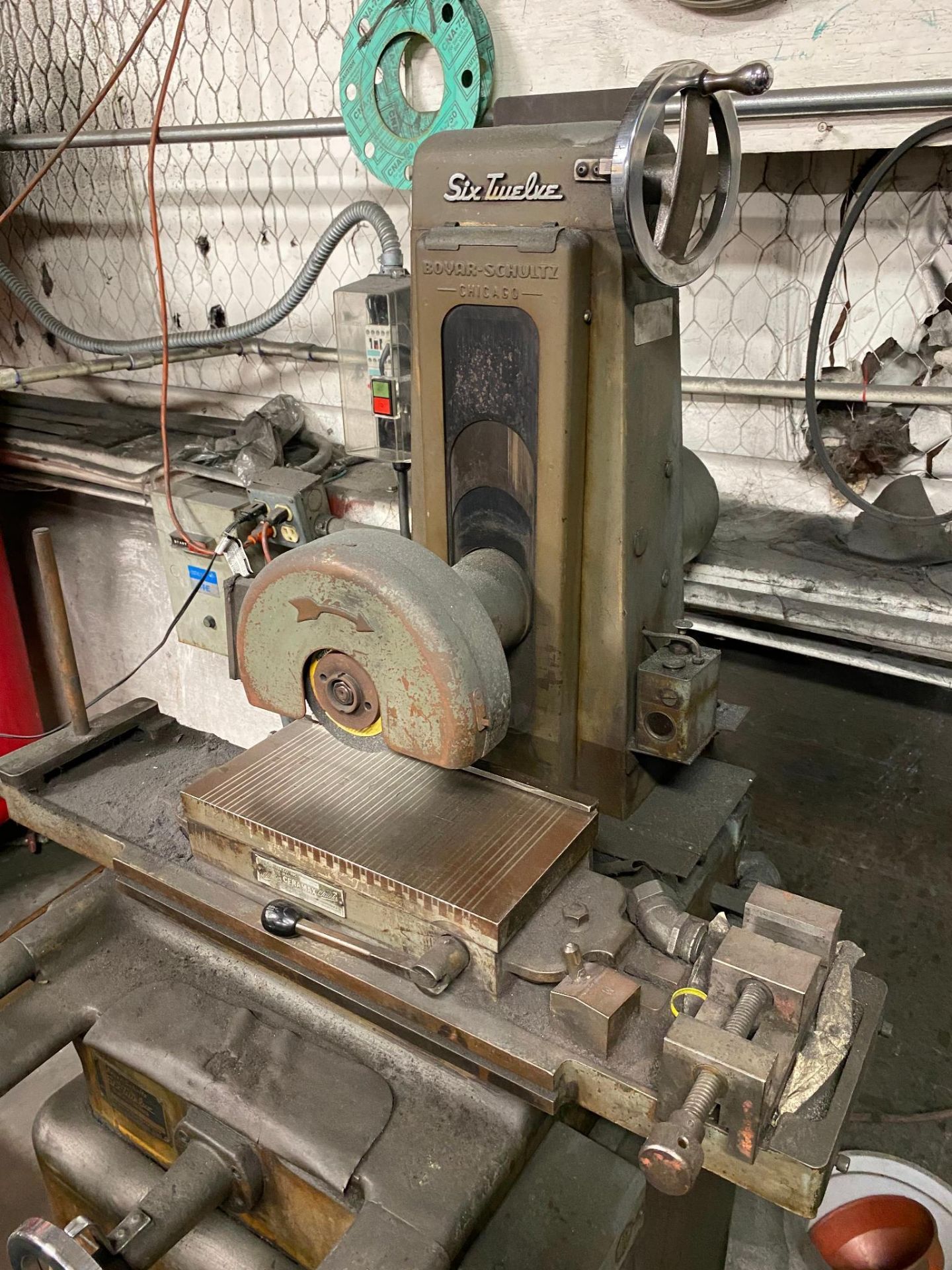 SURFACE GRINDER, BOYER-SHULTZ 6 X12, w/ 6" & 12" ceramic magnetic chuck (Located at: Jim Ray Company - Image 2 of 2