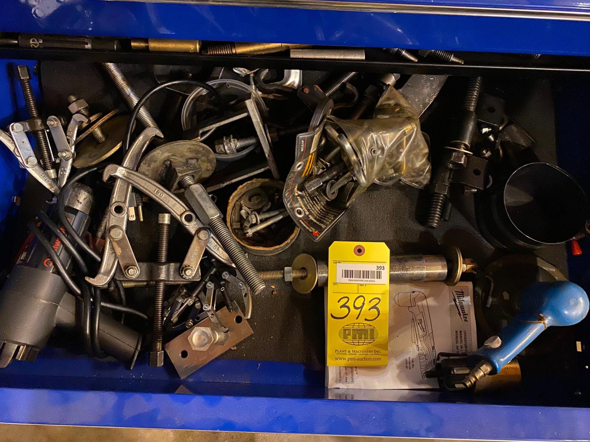 LOT OF GEAR PULLERS, assorted (in one drawer) (Located at: Ellis Precision Industries, 3133 Ramona D