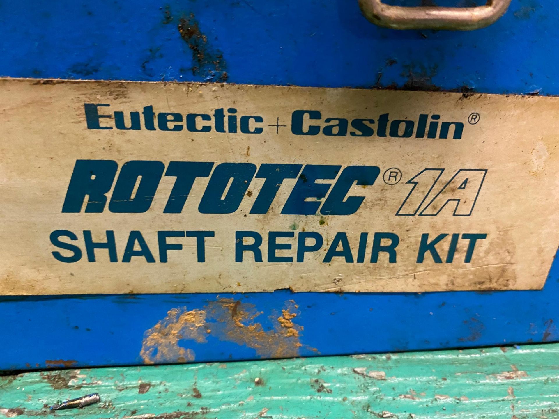 SPRAY WELDING SHAFT REPAIR KIT, EUTECTIC CASTOLIN ROTOTEC 1A, S/N 67102 (Located at: P & M Machine, - Image 2 of 2