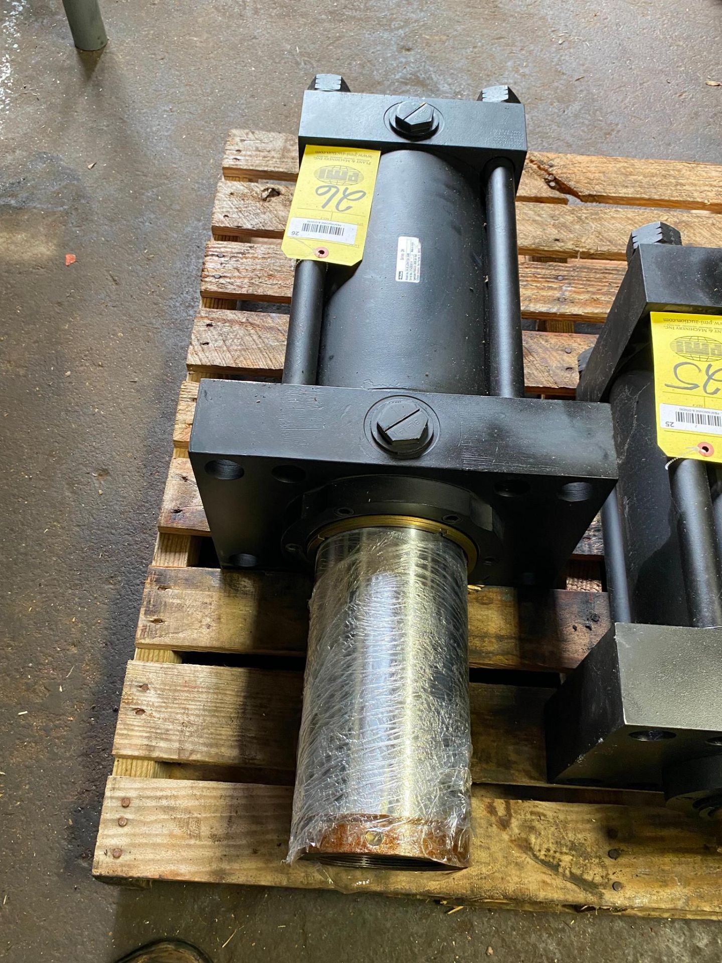 HYDRAULIC PRESS CYLINDER, PARKER MDL. 08.00JJ3HKT29A 9.00, SERIES 3 H, 8" ram x 9 " stroke, 3000 psi - Image 2 of 3