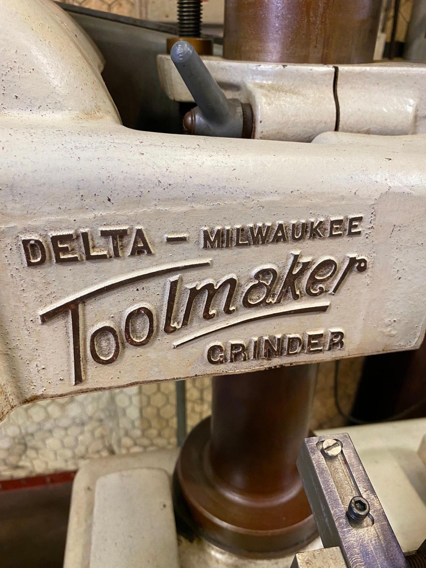TOOL MAKER/ GRINDER, DELTA MILWAUKEE, tbl. type, S/N 30-378 (Located at: P & M Machine, Private Road - Image 2 of 4