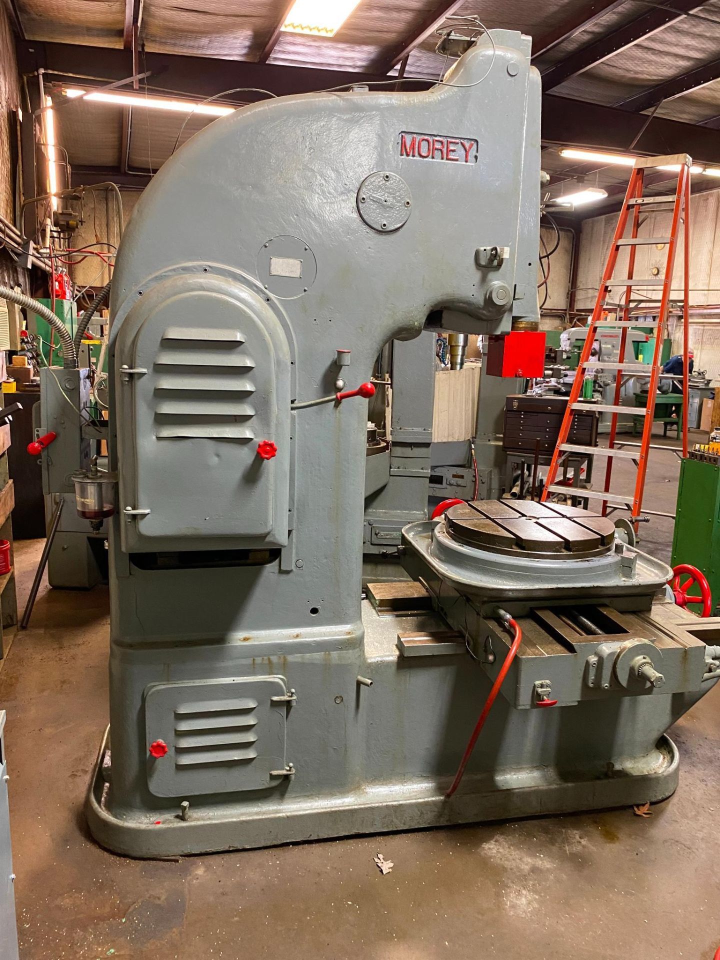 SHAPER, MOREY MDL. 14 VERTICAL, 24" rotary tbl., S/N 162-0130 (Located at: P & M Machine, Private Ro - Image 4 of 4