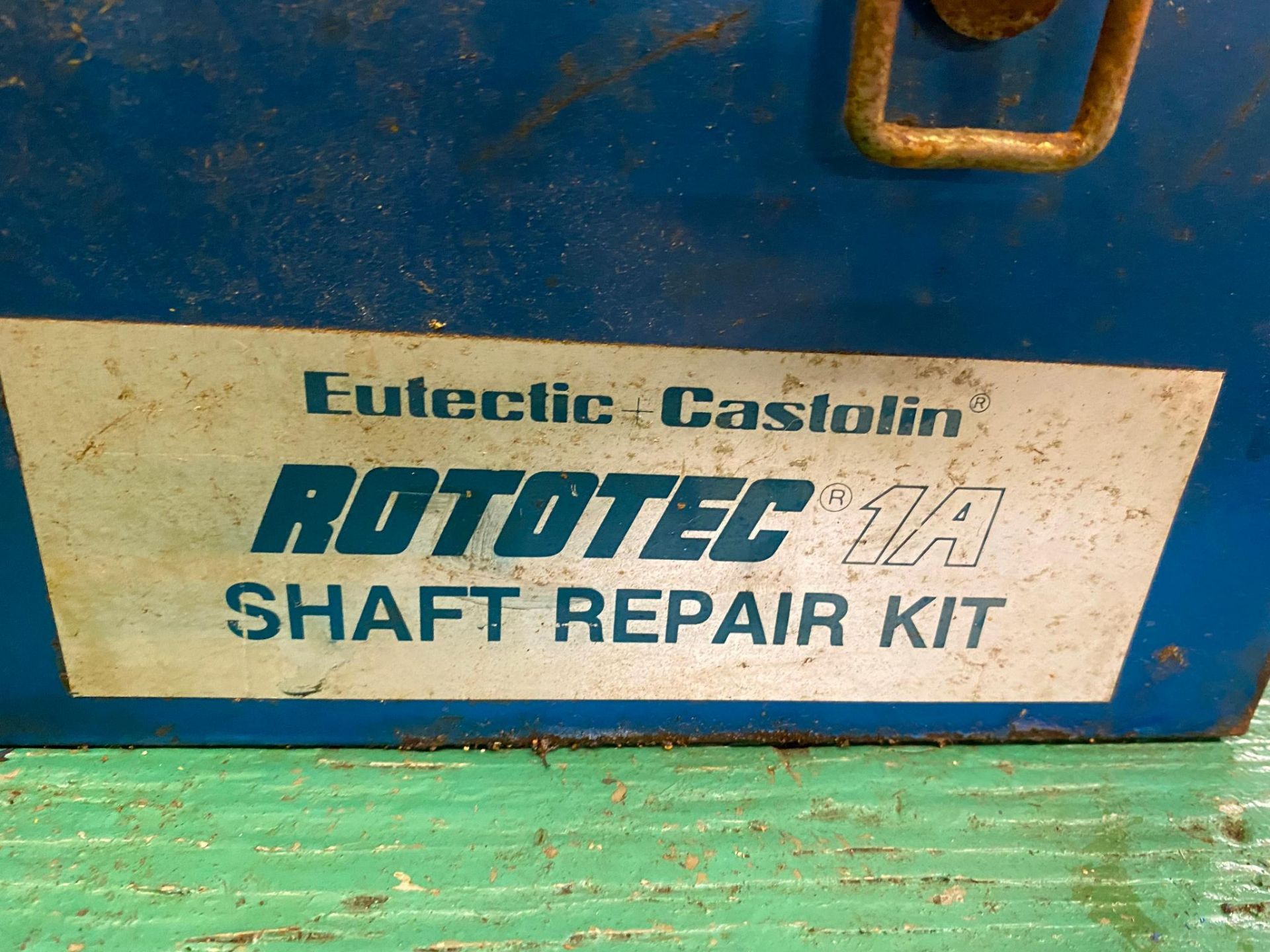 SPRAY WELDING SHAFT REPAIR KIT, EUTECTIC CASTOLIN ROTOTEC 1A, S/N 62214 (Located at: P & M Machine, - Image 2 of 2