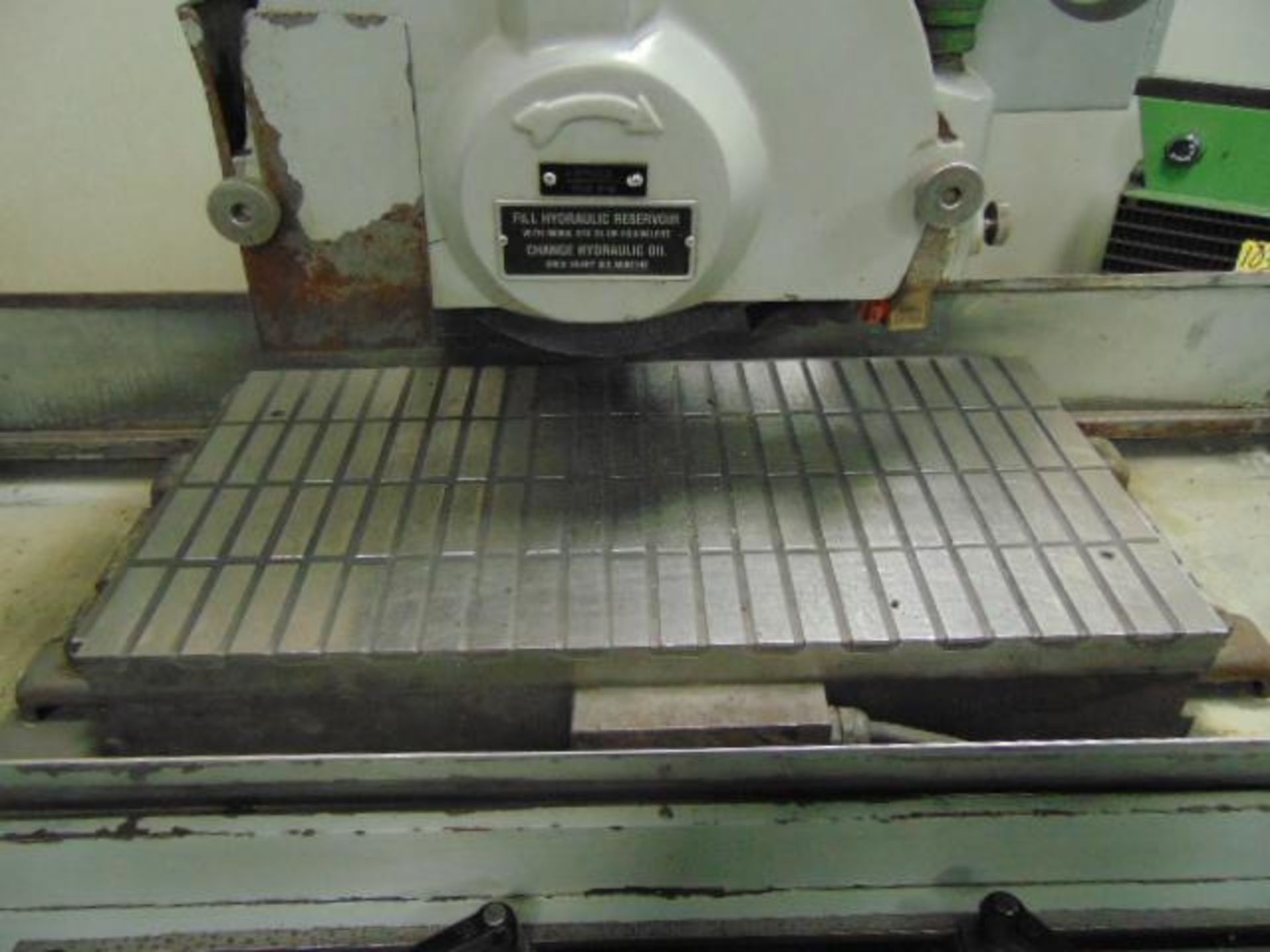 SURFACE GRINDER, GALLMEYER & LIVINGSTON MDL. 373, 12" x 24" automatic hyd. surface grinder, rebuilt - Image 6 of 12