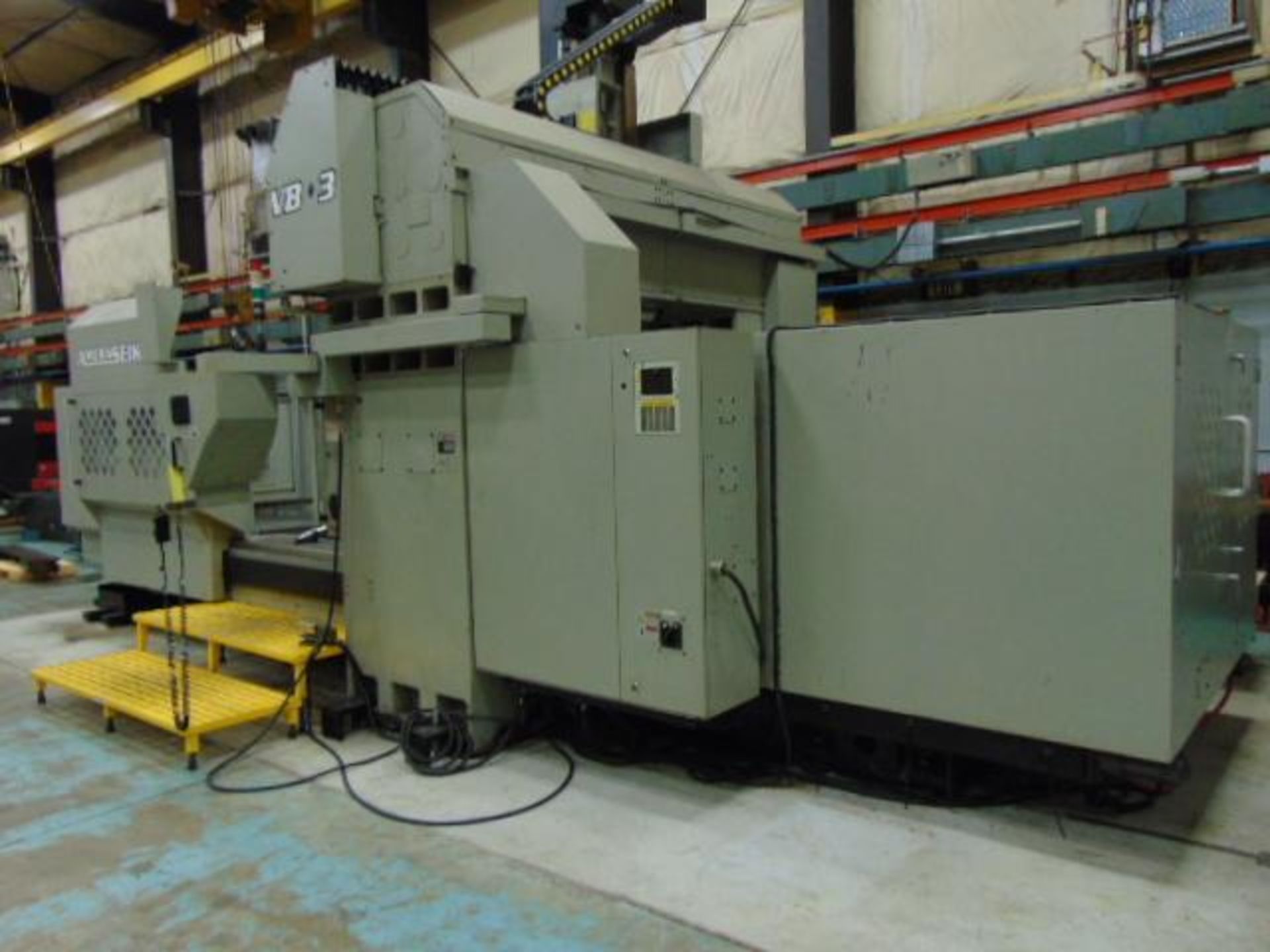 BRIDGE TYPE MACHINING CENTER, AMERA-SEIKI MDL.VB-3, new 9/2011, Fanuc 0i-MD CNC, 65" x 126" tbl., 17 - Image 2 of 30