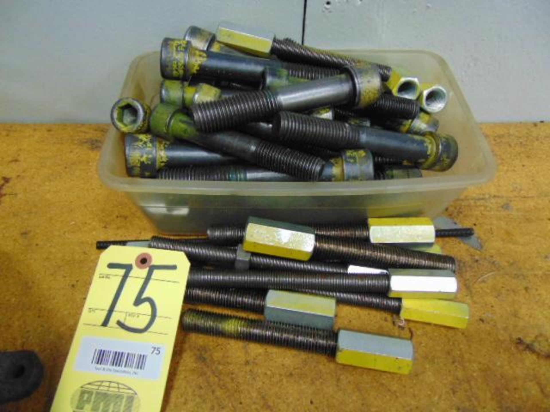 LOT OF METRIC BOLTS, assorted (in one box)