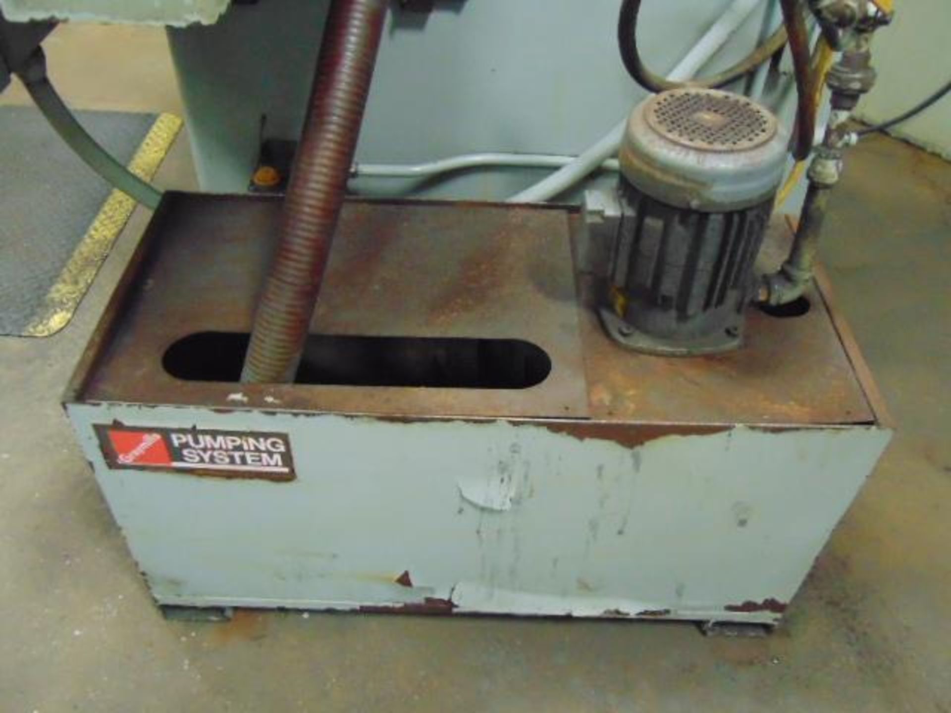 SURFACE GRINDER, GALLMEYER & LIVINGSTON MDL. 373, 12" x 24" automatic hyd. surface grinder, rebuilt - Image 7 of 11