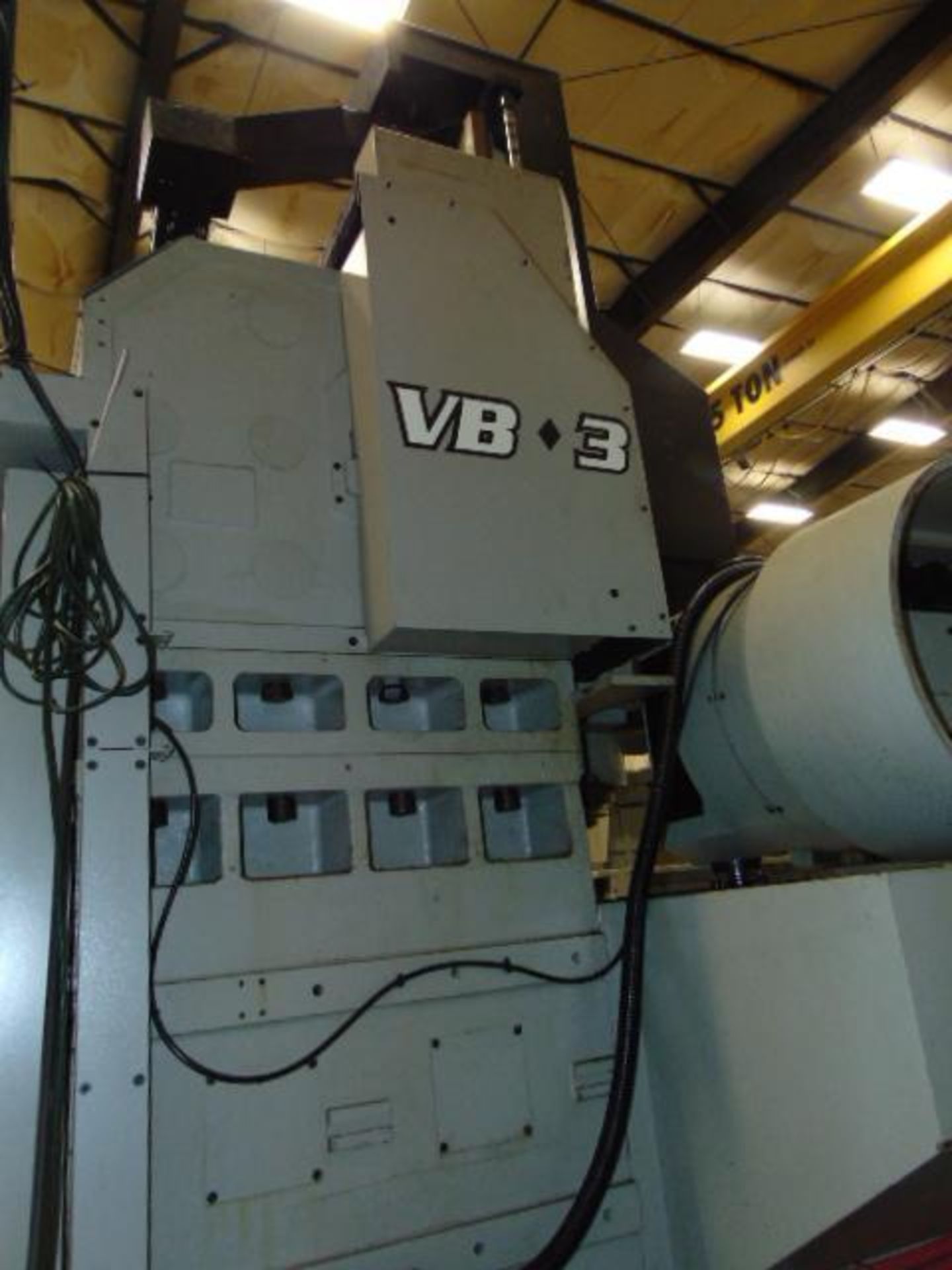 BRIDGE TYPE MACHINING CENTER, AMERA-SEIKI MDL.VB-3, new 9/2011, Fanuc 0i-MD CNC, 65" x 126" tbl., 17 - Image 18 of 30