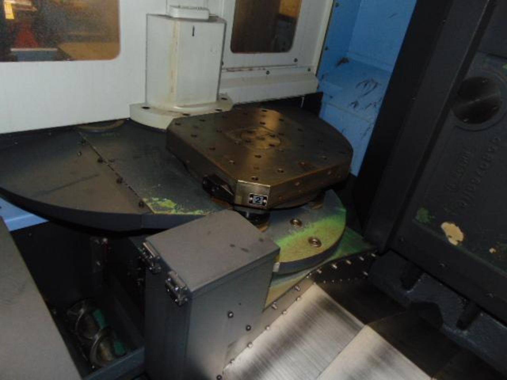 4-AXIS HORIZONTAL MACHINING CENTER, DOOSAN MDL. HP4000II, new 5/2014, Fanuc 31i-Mdl.B CNC, 15.75" pa - Image 6 of 28