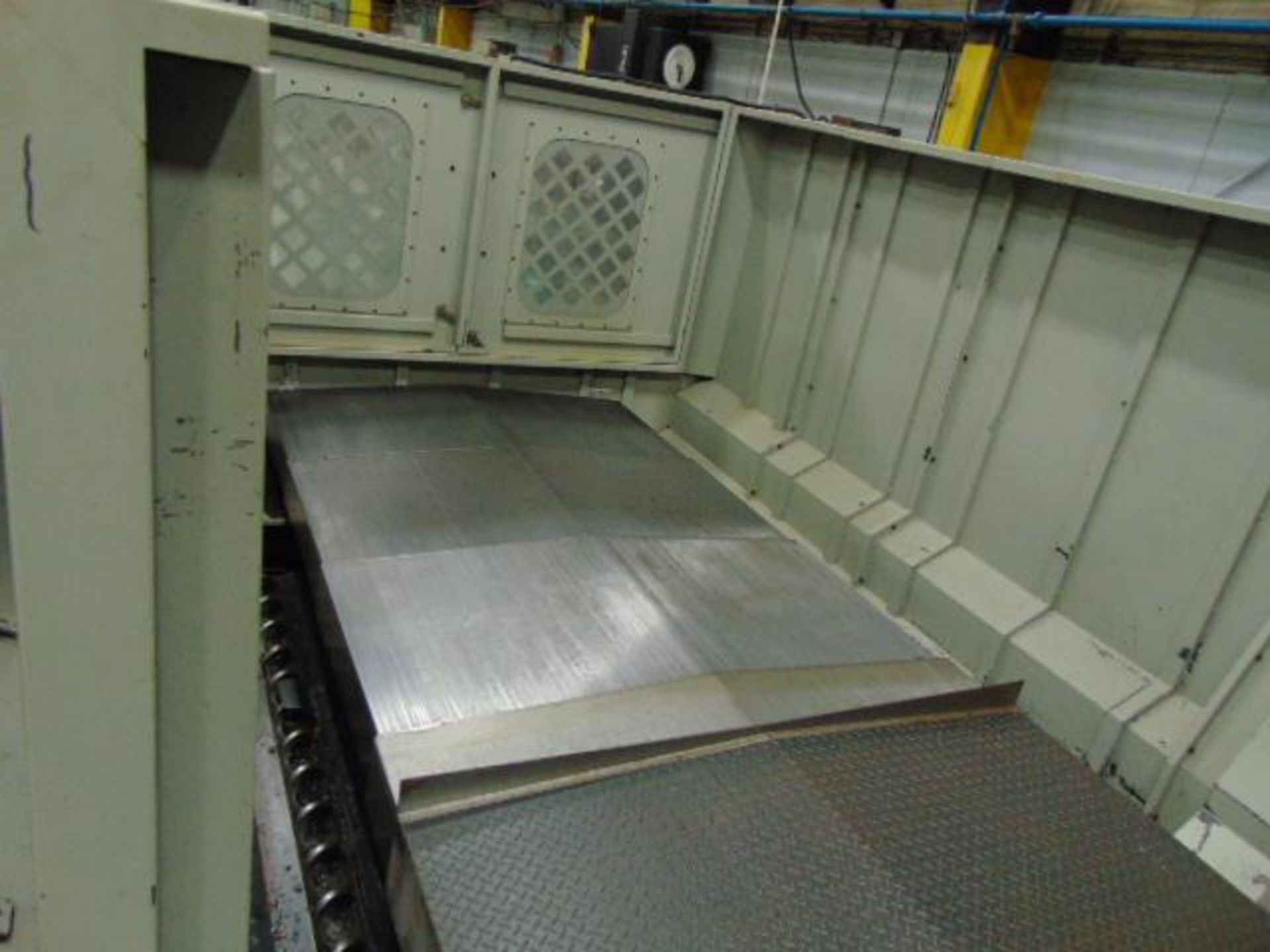 BRIDGE TYPE MACHINING CENTER, AMERA-SEIKI MDL.VB-3, new 9/2011, Fanuc 0i-MD CNC, 65" x 126" tbl., 17 - Image 9 of 30