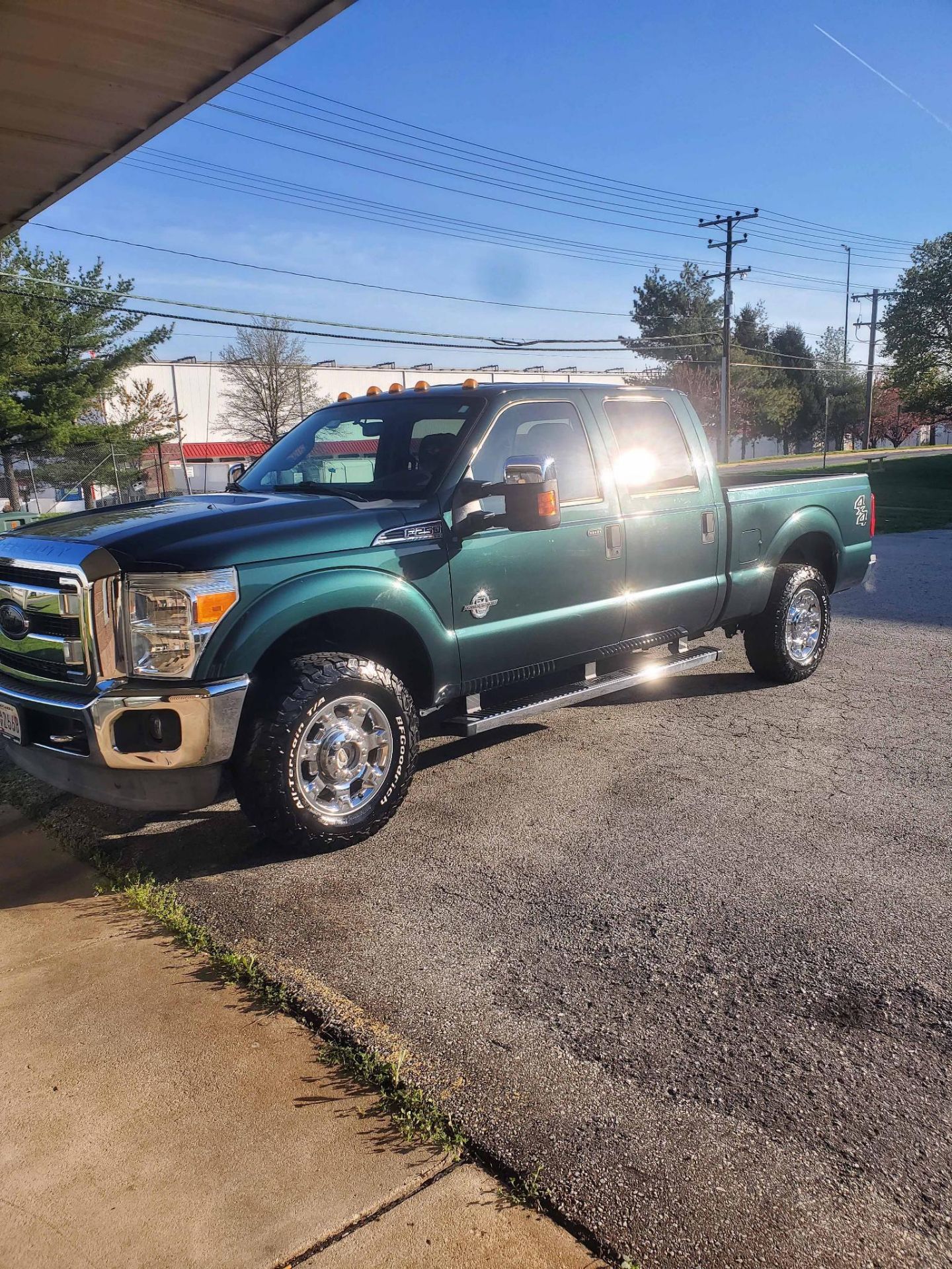 PICK-UP TRUCK, 2012 FORD F-250 SUPER DUTY XLT 4X4 CREW CAB, B20 diesel, running boards, 175,000 mile - Image 2 of 13