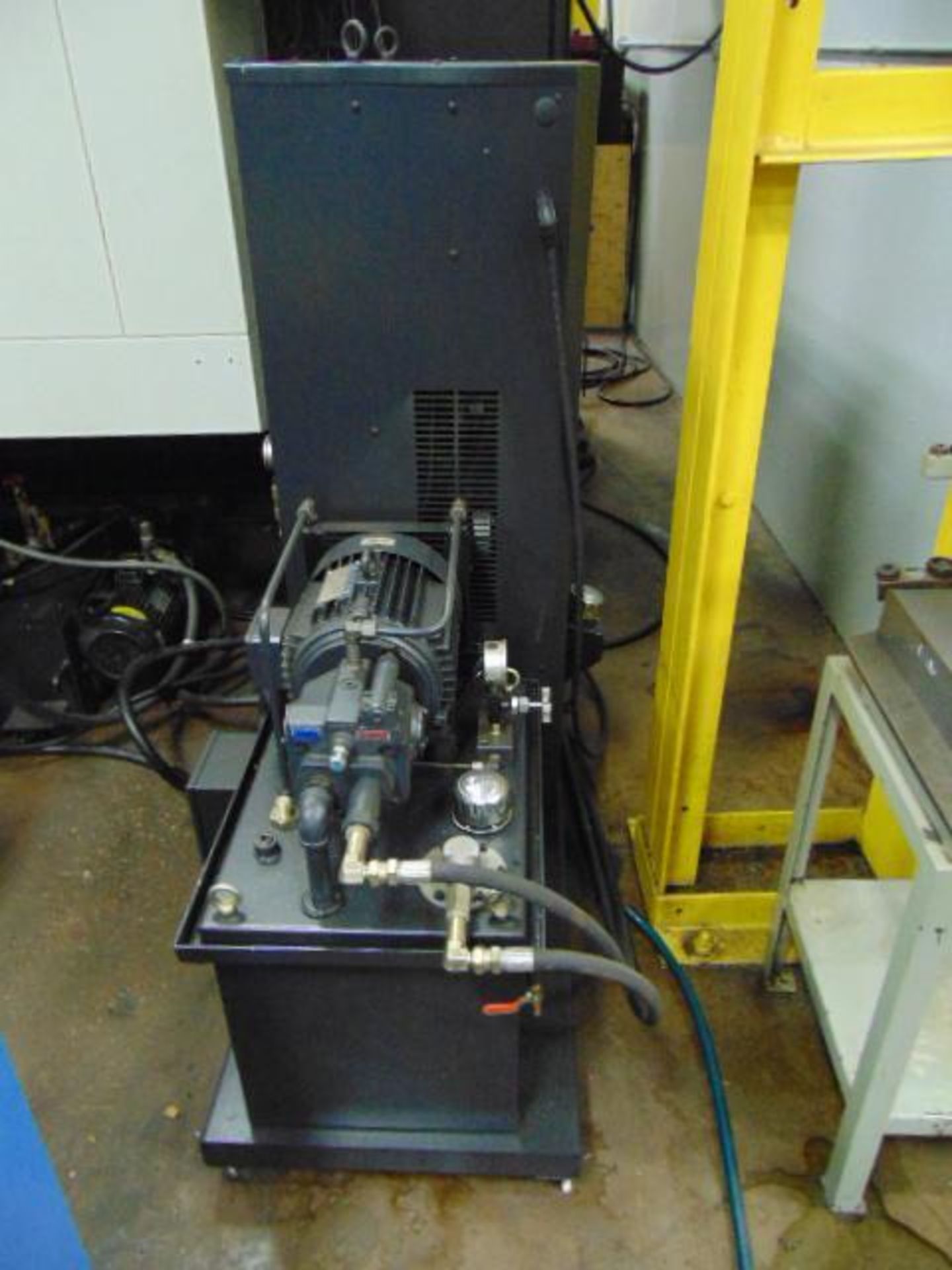 4-AXIS VERTICAL MACHINING CENTER, DOOSAN MDL. MYNX 7500/50, new 4/2012, Fanuc 31i CNC, 29.5" x 63" t - Image 20 of 21