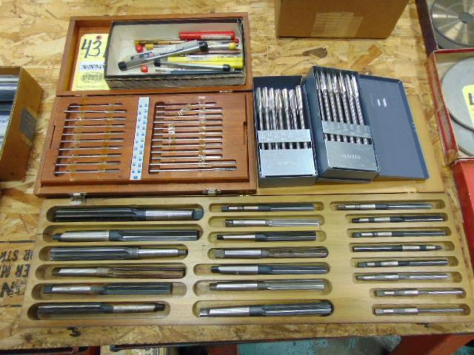 LOT OF REAMER SETS (4), assorted