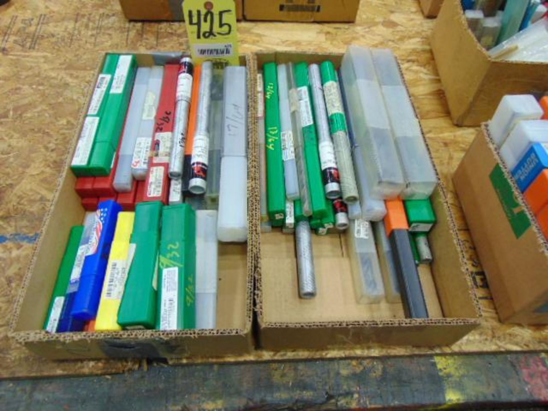 LOT OF DRILL BITS, assorted (in two boxes)