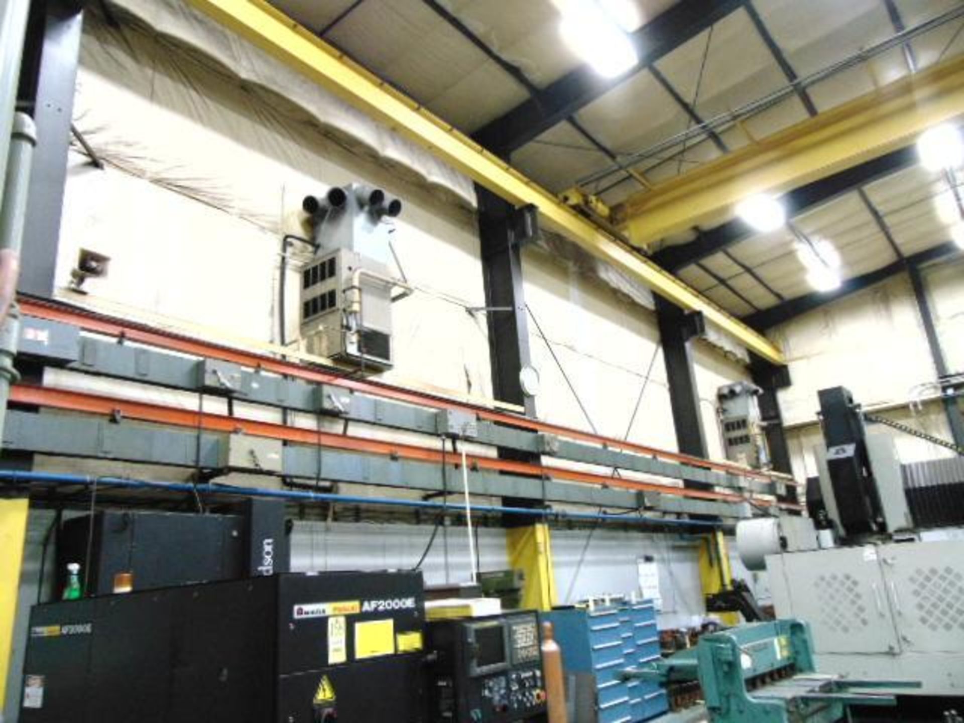 LOT OF BUS DUCT: (1) Westinghouse 93' section, 600V, & (1) 23' section, 600V, w/ (11) plug in boxes, - Image 10 of 17