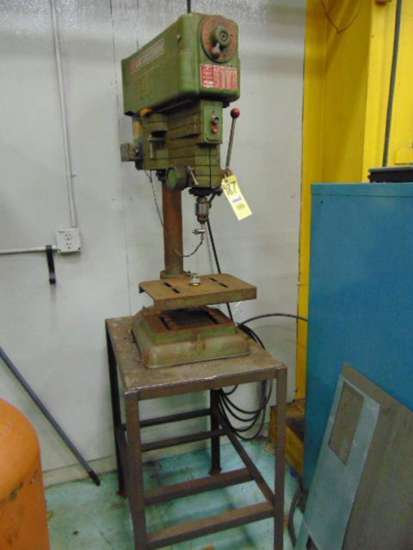 BENCH TOP DRILL PRESS, POWERMATIC MDL. 1150, 15", variable speed, S/N 66-9054-1 (Note: out of servic