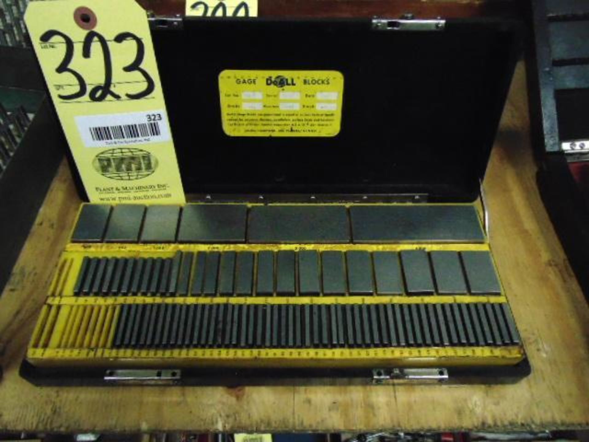 GAUGE BLOCK SET, DOALL