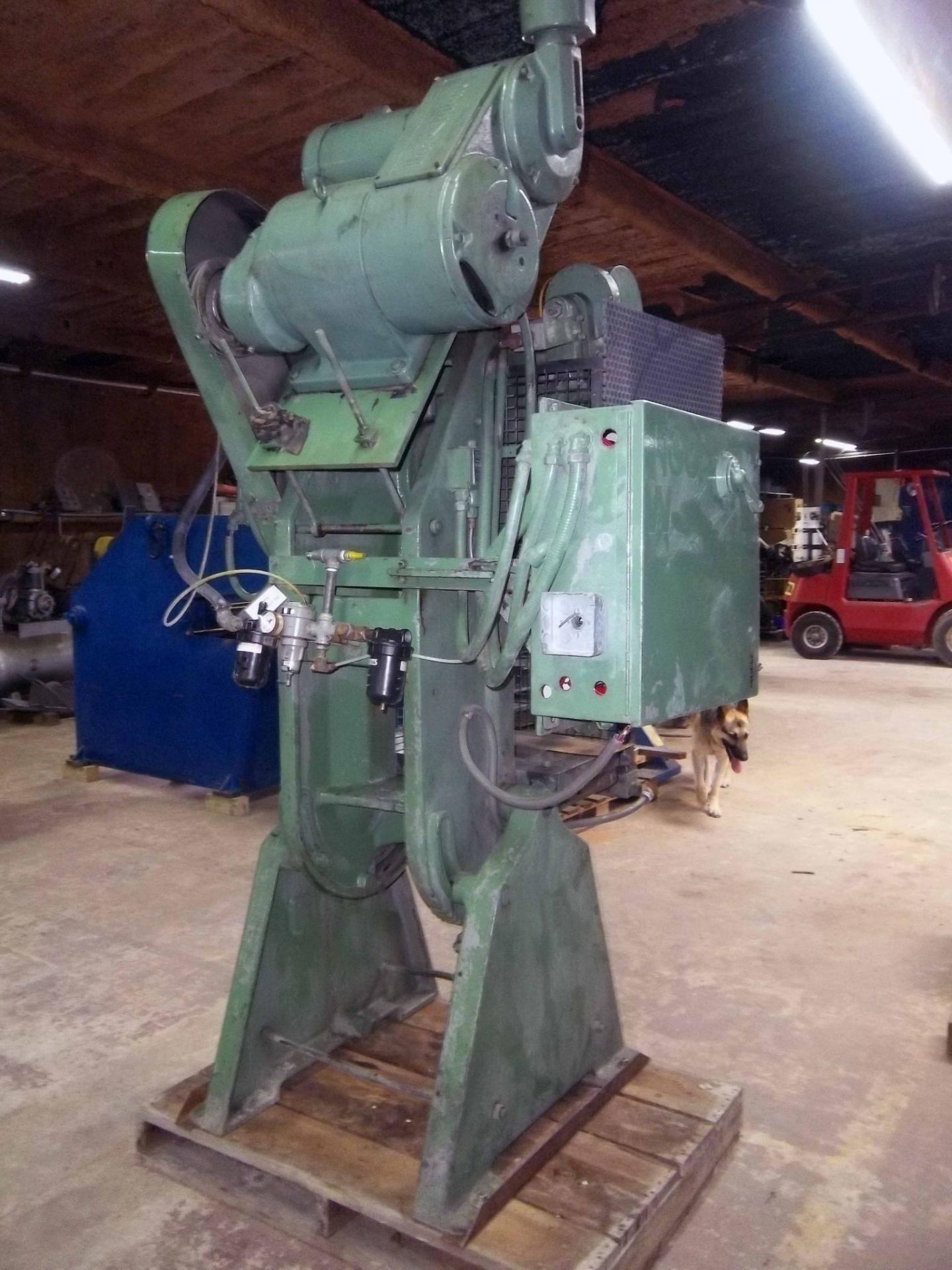 OBI PRESS, SOUTH BEND JOHNSON 27 T. CAP. MDL. 27-EW-A.C., 230 v., 3-phase, motor can swap to 460 v., - Image 2 of 10