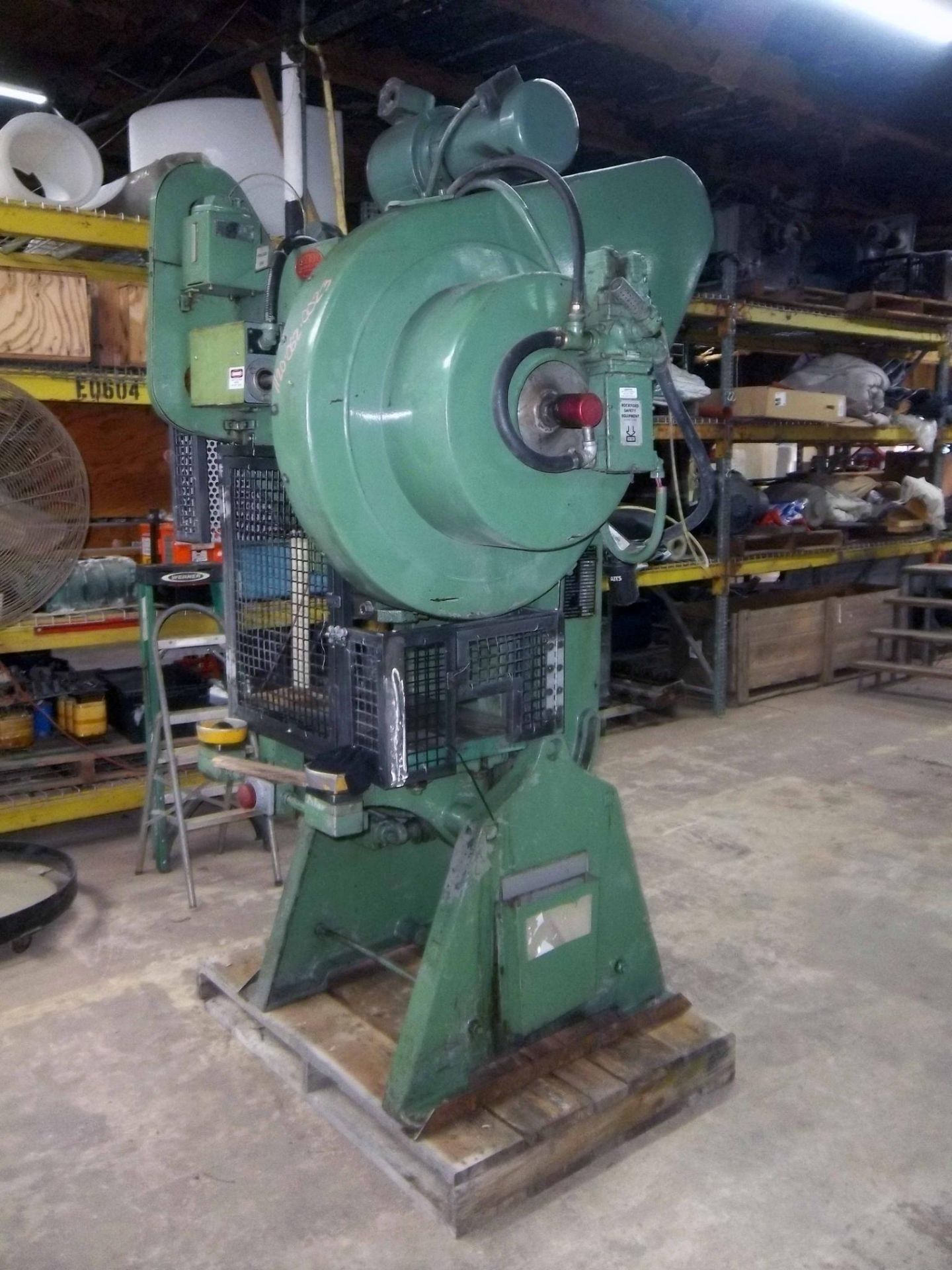OBI PRESS, SOUTH BEND JOHNSON 27 T. CAP. MDL. 27-EW-A.C., 230 v., 3-phase, motor can swap to 460 v., - Image 4 of 10