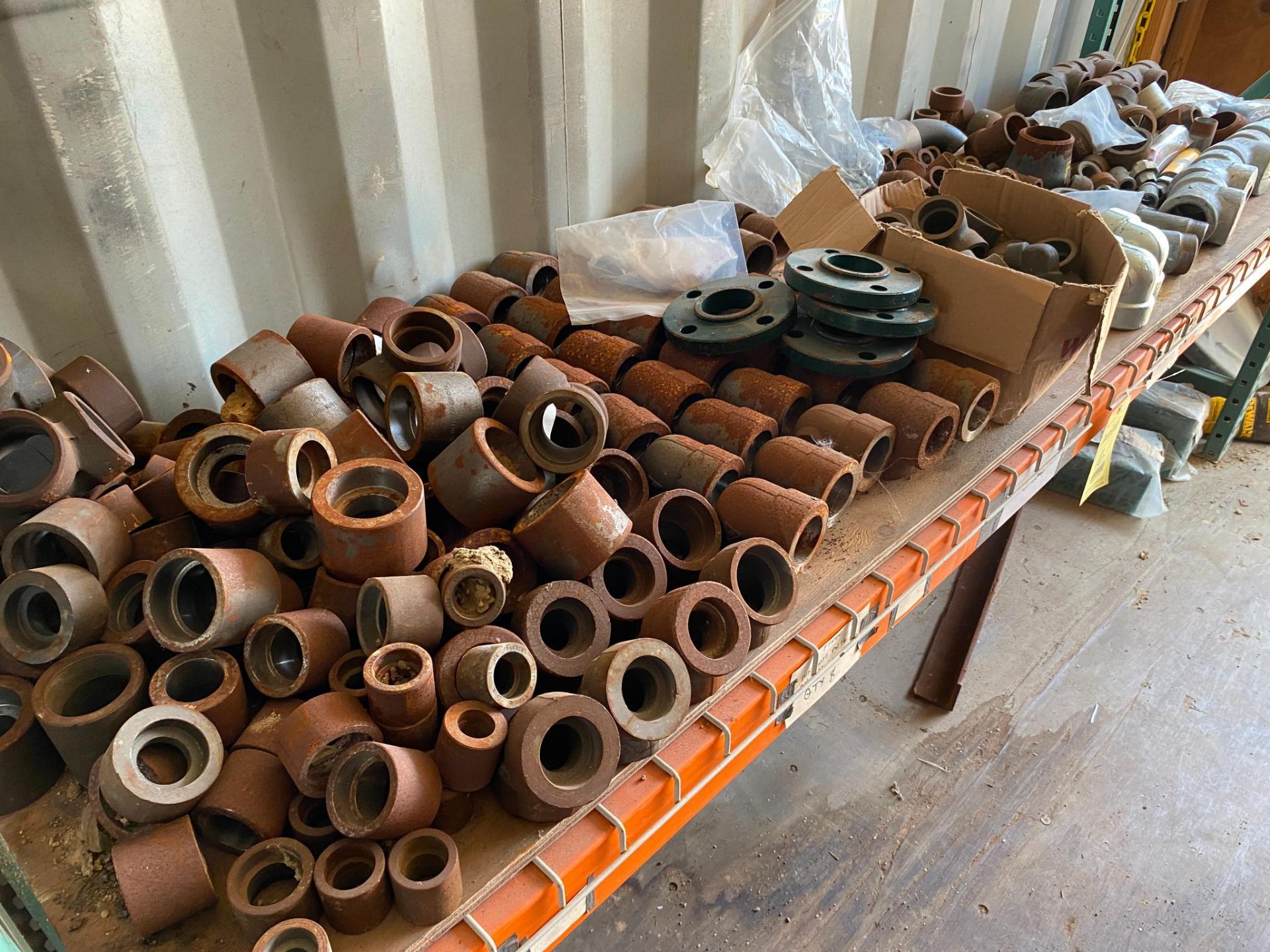 LOT OF WELD FITTING & FLANGES (Note: must be removed by July 7th) (Located at: Tri R Erecting, 26535 - Image 4 of 6