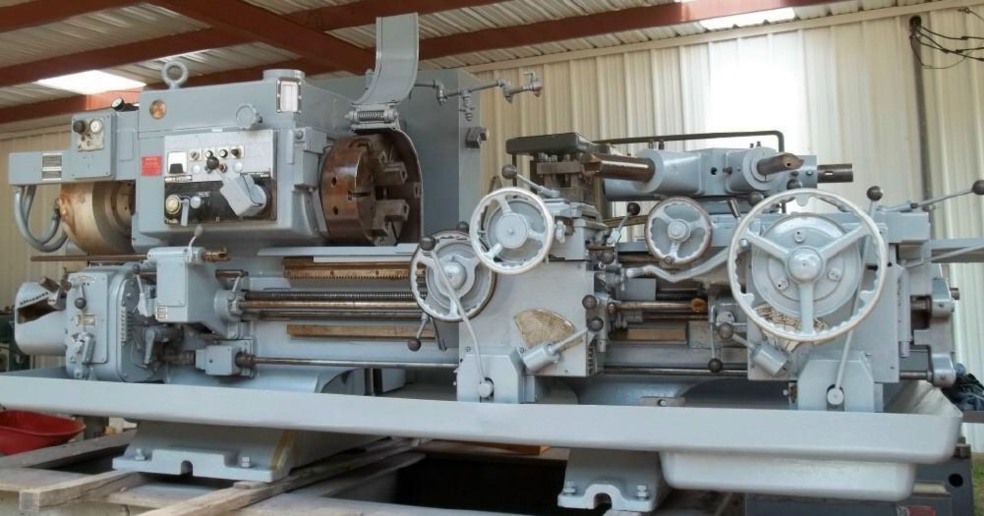 TURRET LATHE, WARNER SWASEY MDL. 2A LOT #621 M-3470 w/THREADING, new 1974, Cushman air pwrd. chuck,