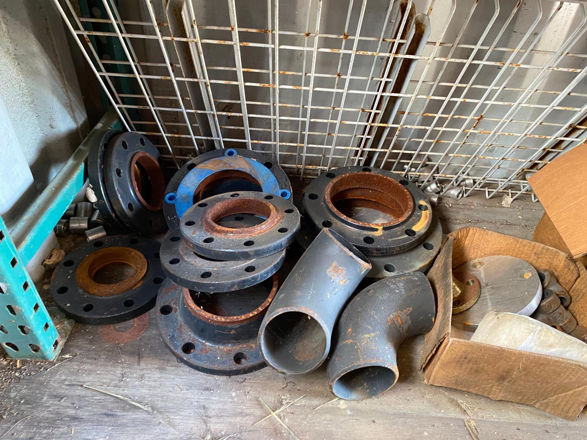 LOT OF WELD FITTING & FLANGES (Note: must be removed by July 7th) (Located at: Tri R Erecting, 26535 - Image 2 of 6