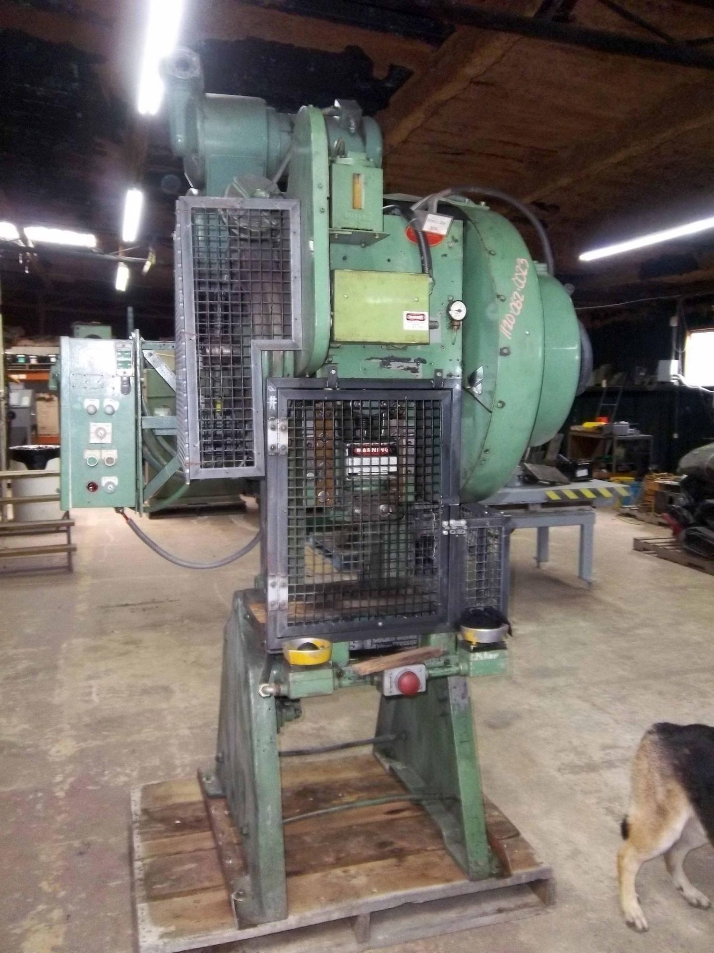 OBI PRESS, SOUTH BEND JOHNSON 27 T. CAP. MDL. 27-EW-A.C., 230 v., 3-phase, motor can swap to 460 v., - Image 3 of 10