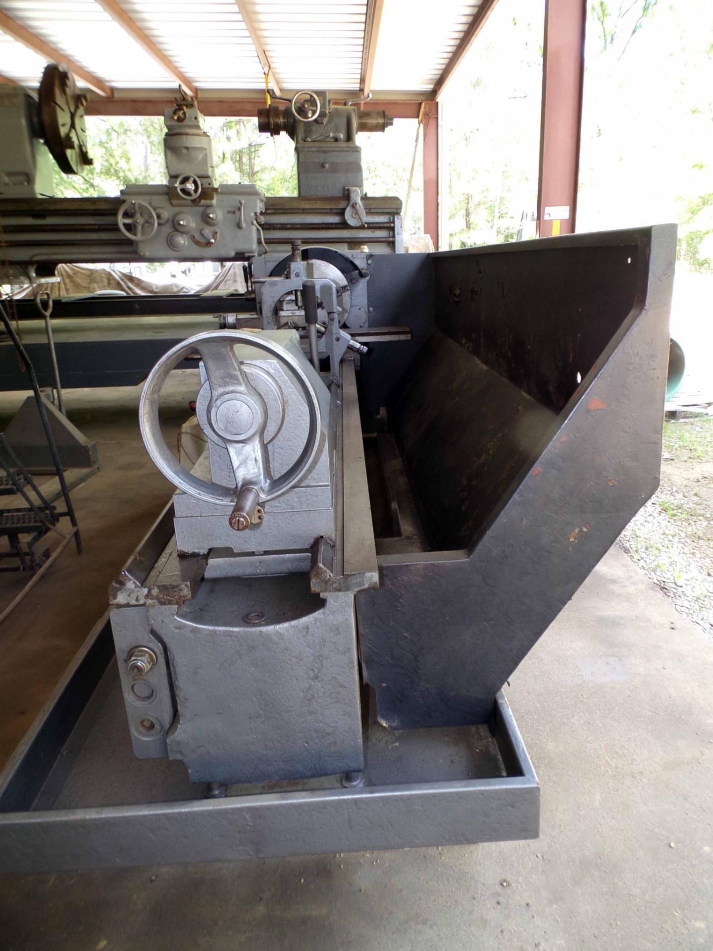 ENGINE LATHE, ENTERPRISE 20"/28.5" X 90" MDL. EP 1810 GAP BED, 18" sw. (20" actual) x 90" max. btwn. - Image 3 of 14