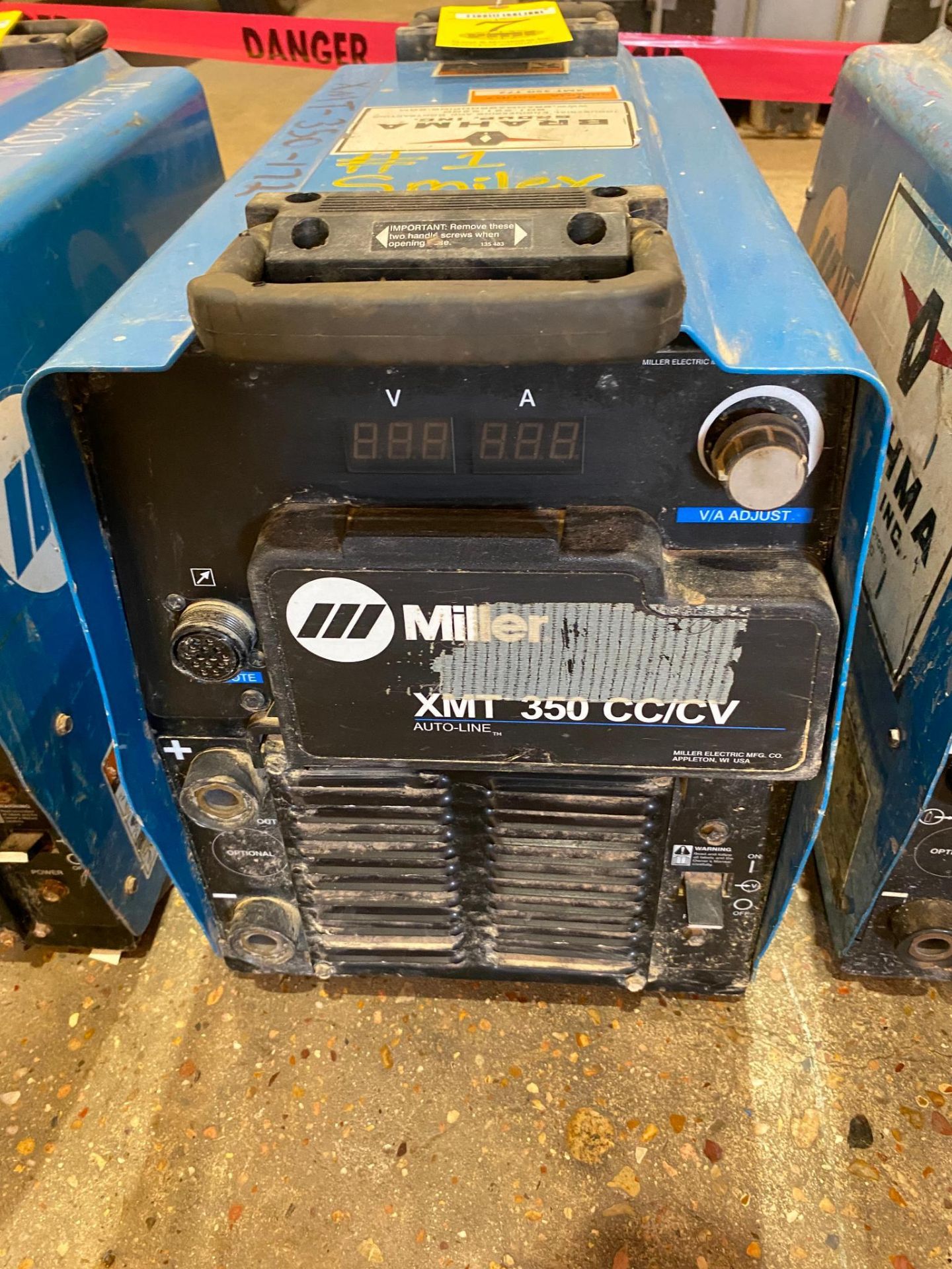 WELDER, MILLER XMT 350 CC/CV, new 2012, S/N MC391060U (Located at: Tri R Erecting, 27535 FM 2978, Ma