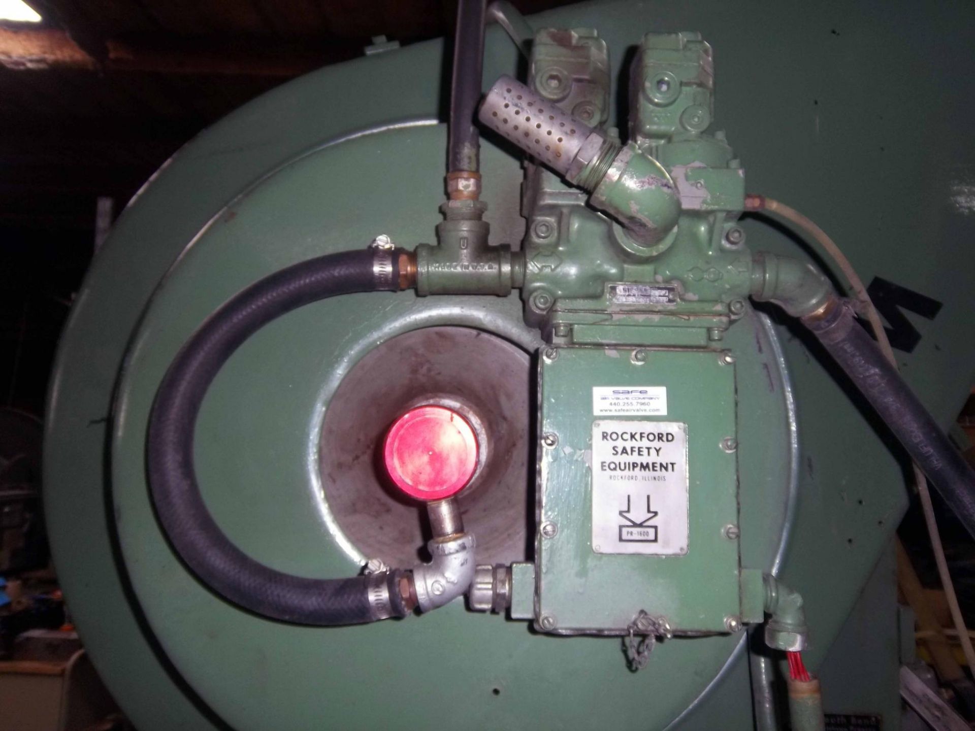 OBI PRESS, SOUTH BEND JOHNSON 27 T. CAP. MDL. 27-EW-A.C., 230 v., 3-phase, motor can swap to 460 v., - Image 9 of 10