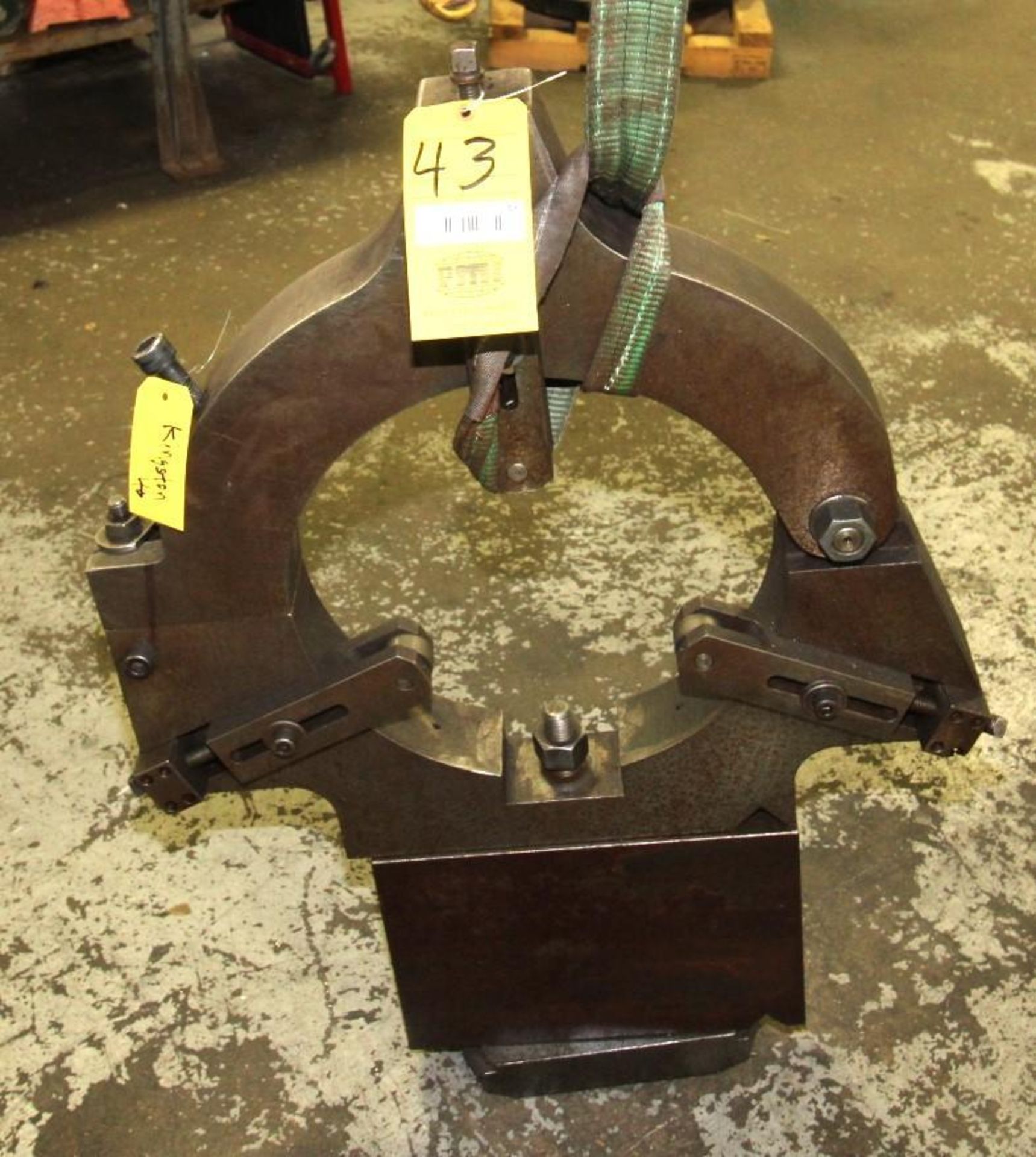 STEADYREST FOR KINGSTON MDL. HR3000, HR4000 LATHE, approx. 15" max. material dia.
