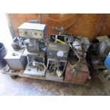 LOT CONSISTING OF: wire feeders, radiator, etc. (on one pallet) (Located at: Precision Welding &