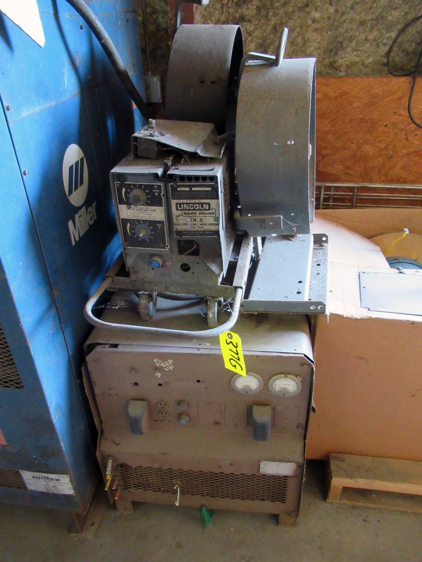 LOT CONSISTING OF: (5) Miller & Lincoln Welders, feeders, TIG 300, etc. (Located at: Precision