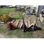 LOT OF PALLET JACKS (3) (Located at: Precision Welding & Fabrication, 407 Midland Drive, Houston, TX