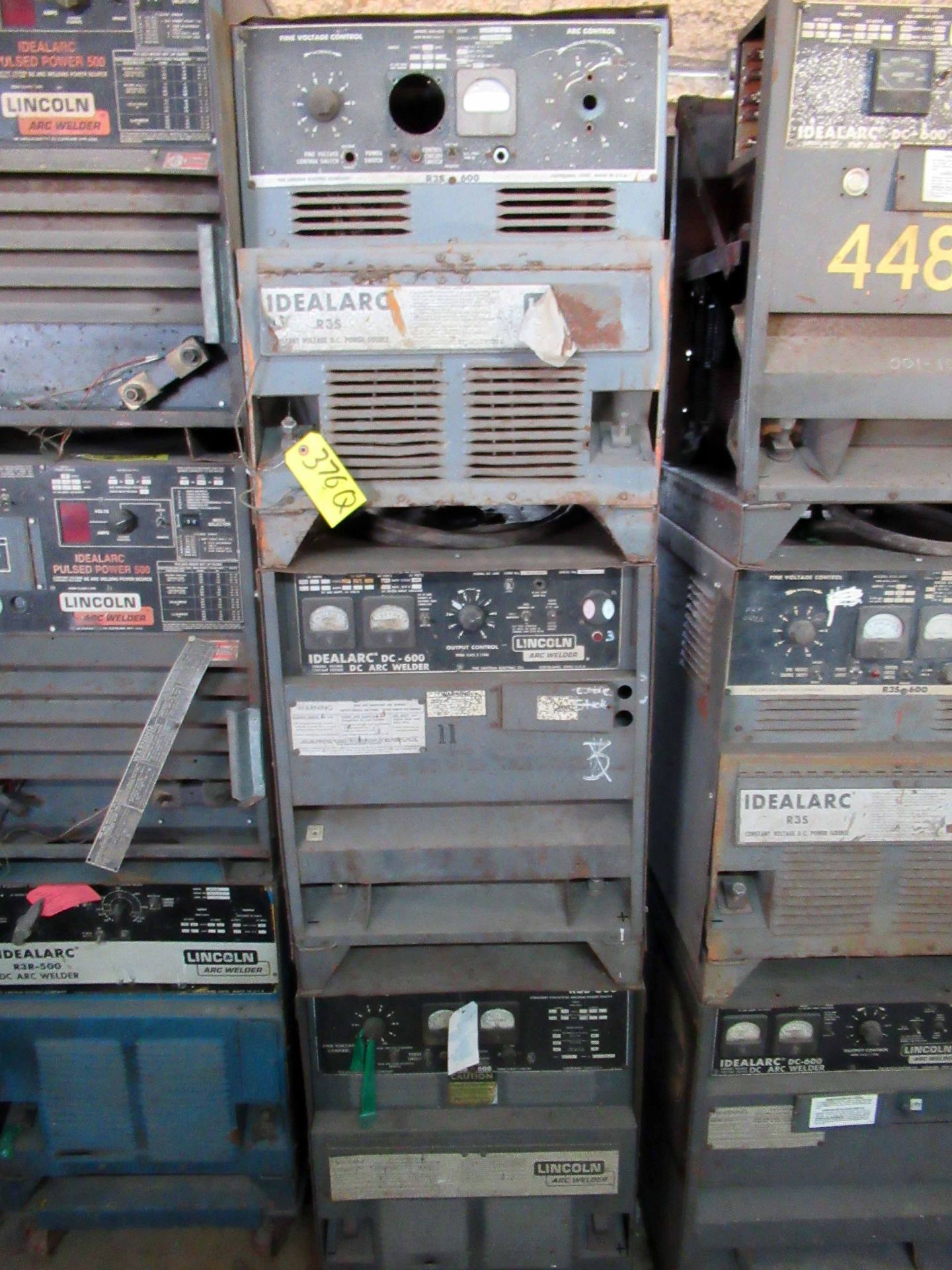 LOT OF WELDERS (3): (1) Lincoln Idealarc R35, (1) Lincoln Idealarc DC-600 & (1) Lincoln Idealarc