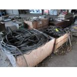LOT OF ELECTRICAL CABLE (in three large crates) (does not include roller conveyor) (Located at: