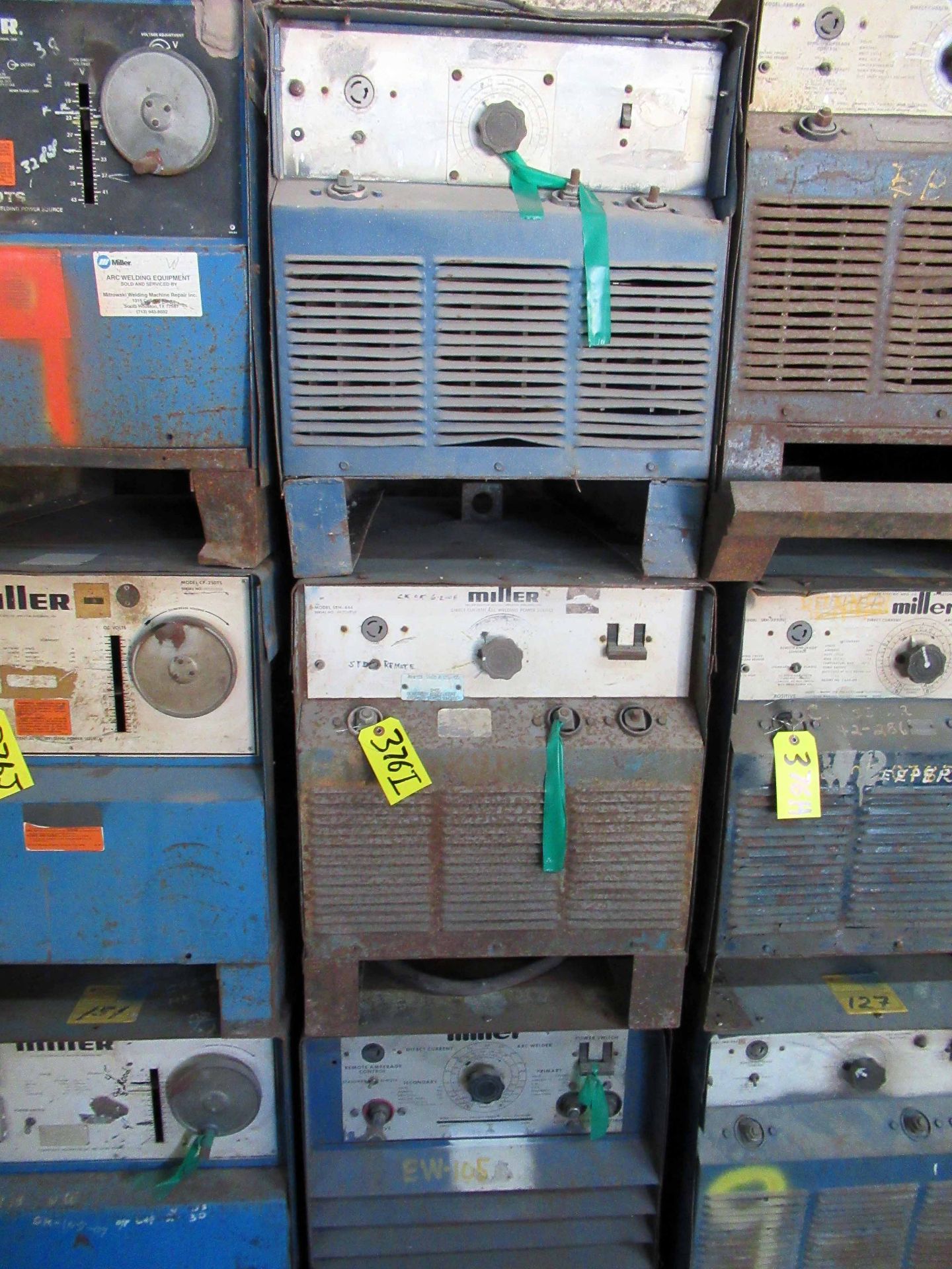 LOT OF WELDERS (3): (1) Miller SRH-444, (1) Miller SRH-333 & (1) N.A. (Located at: Precision Welding