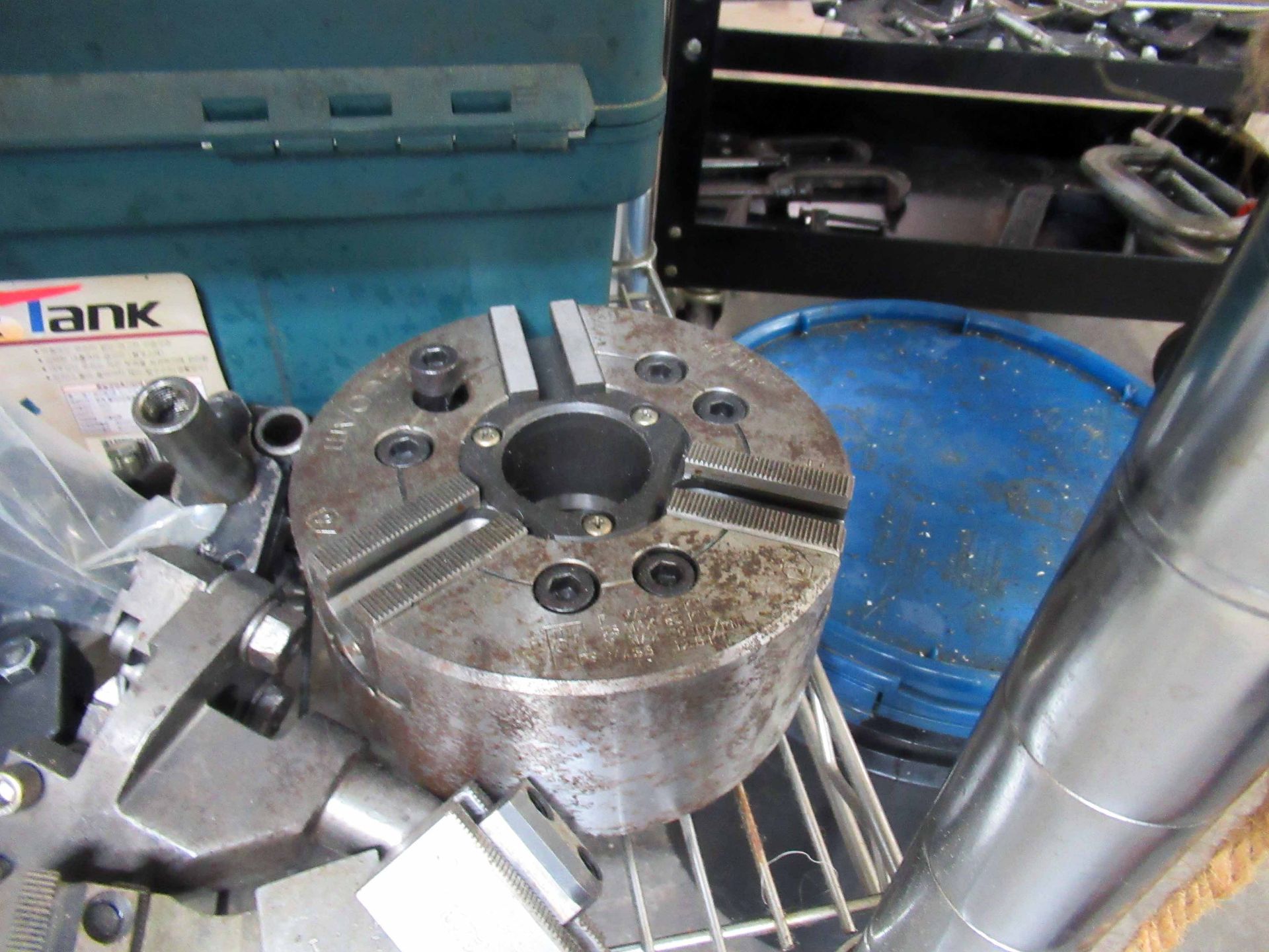 CNC LATHE, HYUNDAI WIA MDL. KIT-400, new 2012, Fanuc i Series control, collet chuck, 6-station - Image 9 of 12