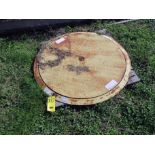 TURN TABLE, 48” (Located at: Precision Welding & Fabrication, 407 Midland Drive, Houston, TX 77037)