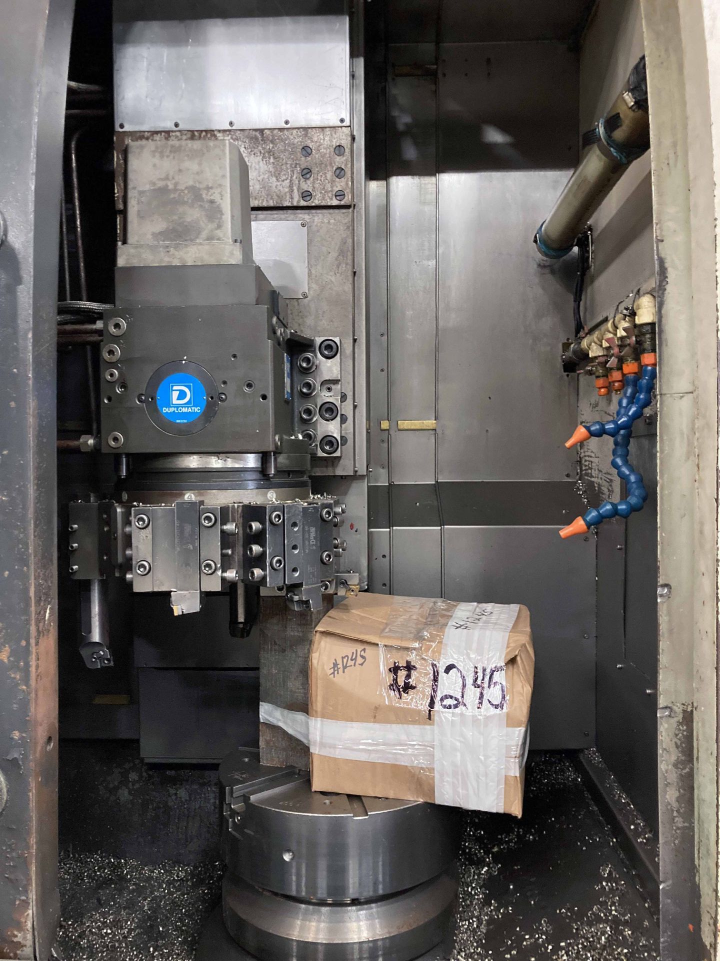 CNC VERTICAL TURNING CENTER, SHENYANG MDL. VTC4048II, Fanuc Oi-TC CNC control, 12” 3-jaw chuck, 8- - Image 3 of 12