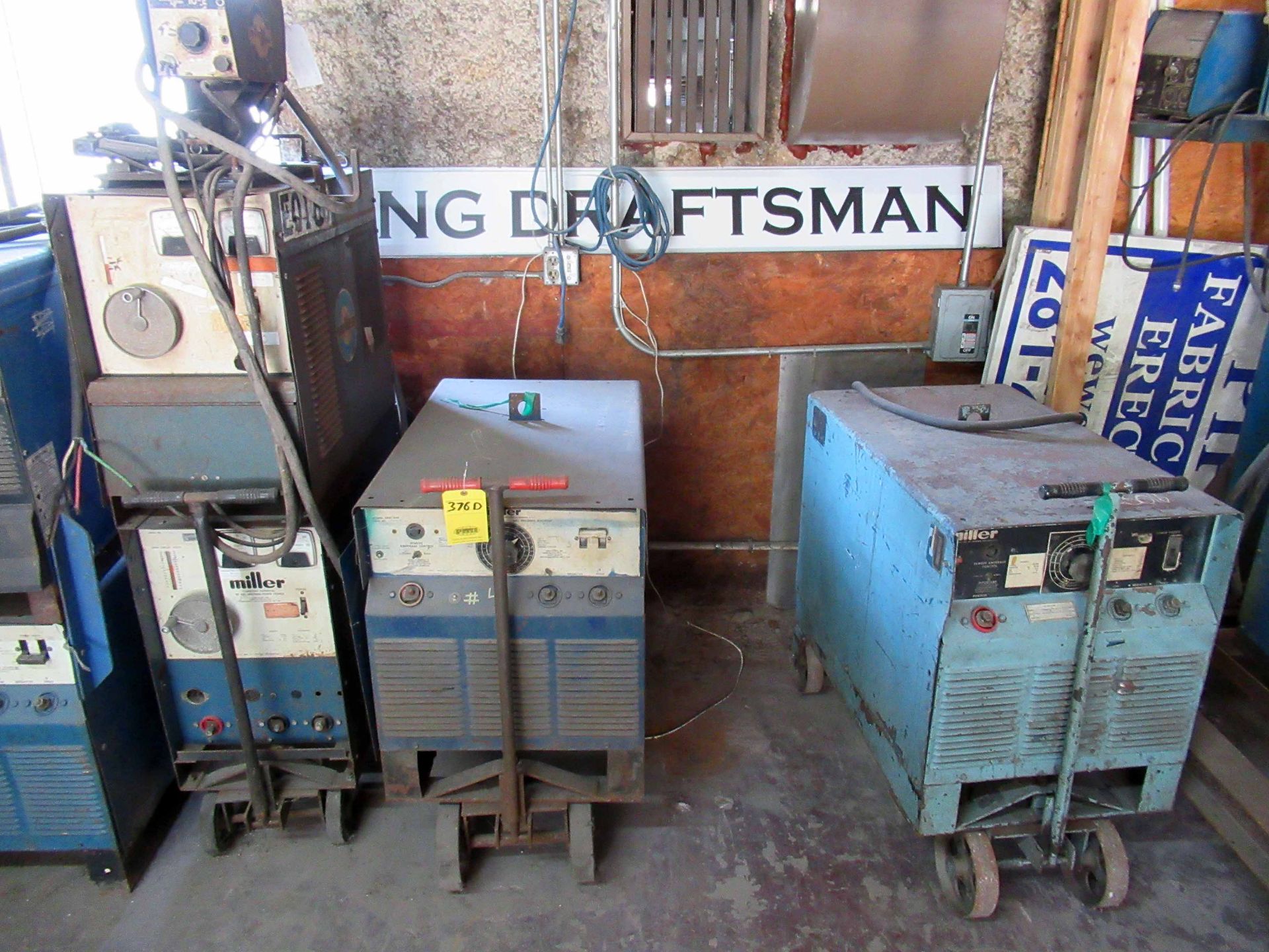 LOT OF WELDERS (4): (1) Miller SRH-444, (1) Miller SRH-303 & (2) CP-300 (Located at: Precision