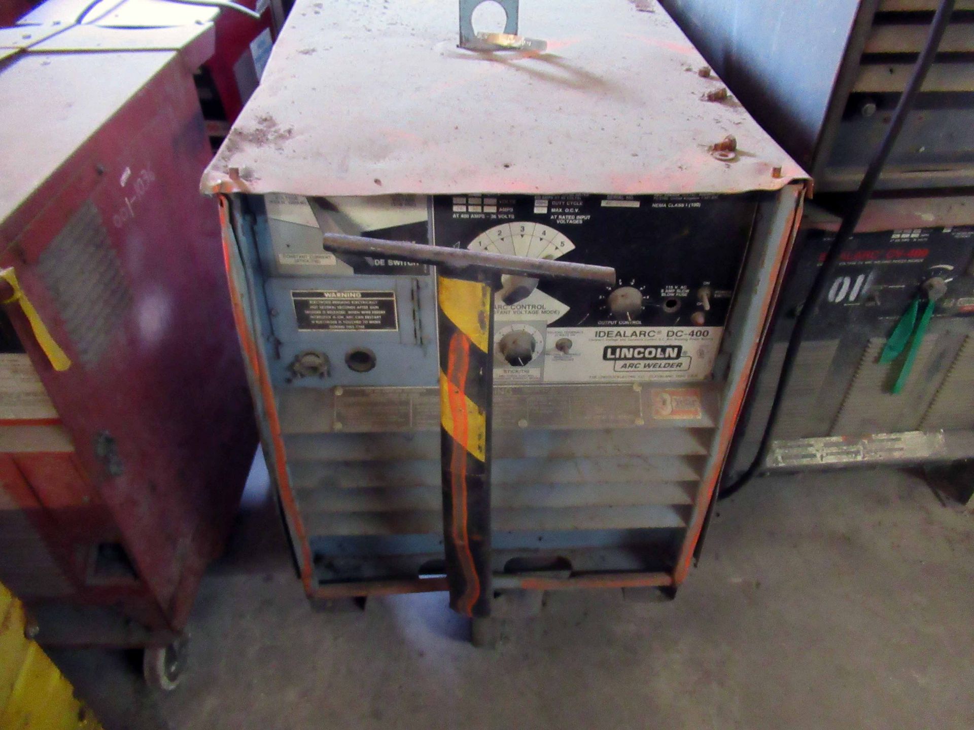 LOT OF WELDERS (5): (1) Lincoln Idealarc DC-400, (1) Lincoln Idealarc R3R-300, (1) Lincoln